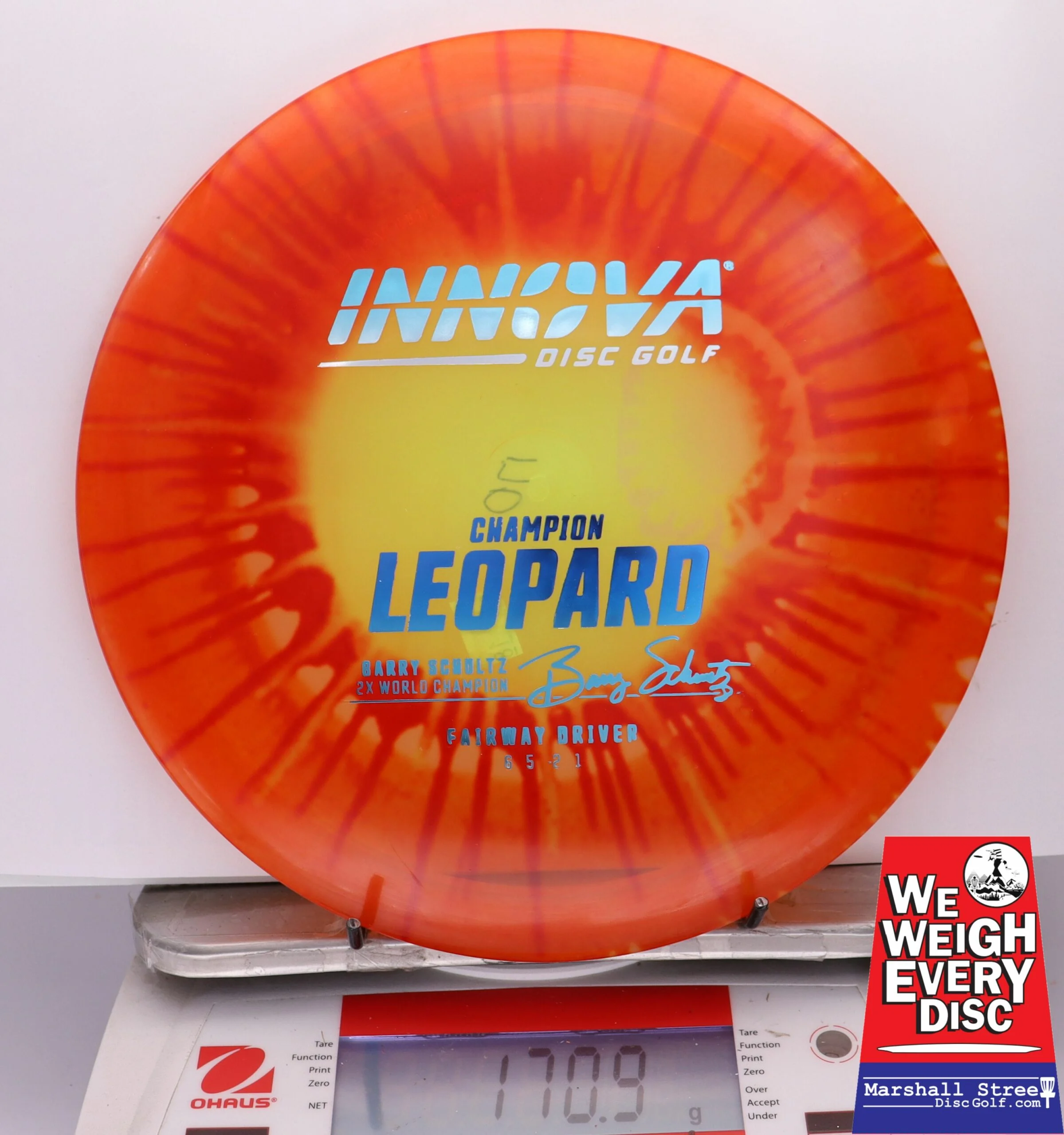 232700 Tie-Dye Champion Leopard, Barry Schultz 2X - #18 Tie-Dye, 171