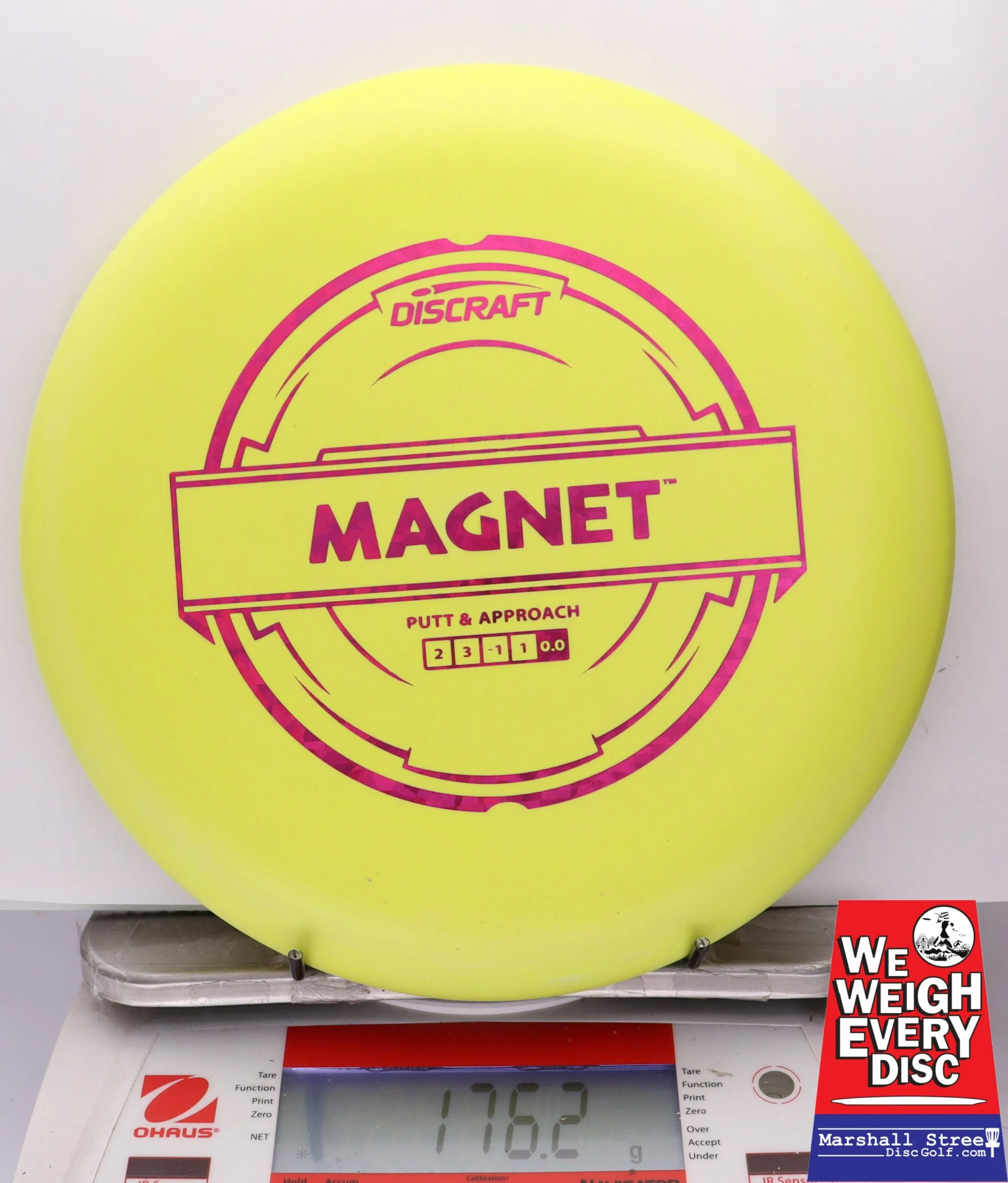 233731 Putter Line Hard Magnet - #20 Yellow, 176