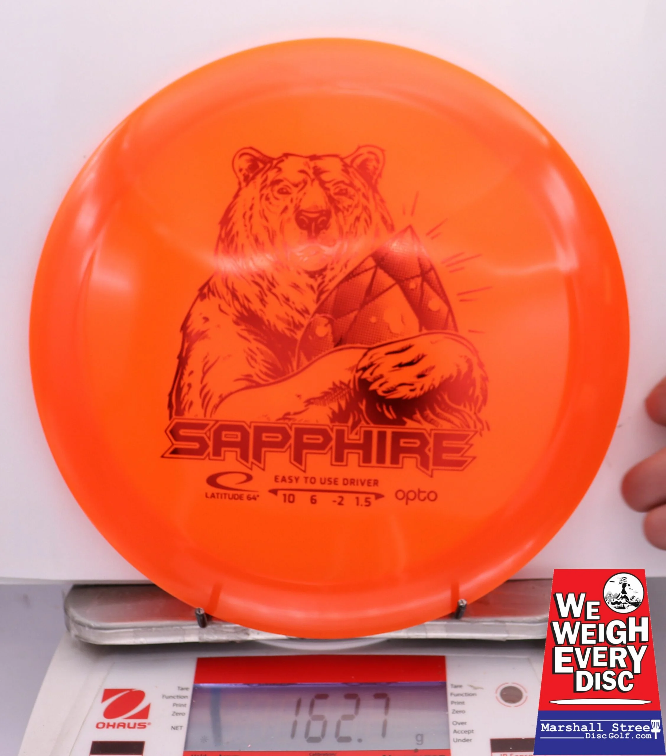 240872 Opto Sapphire - #10 Orange, 163
