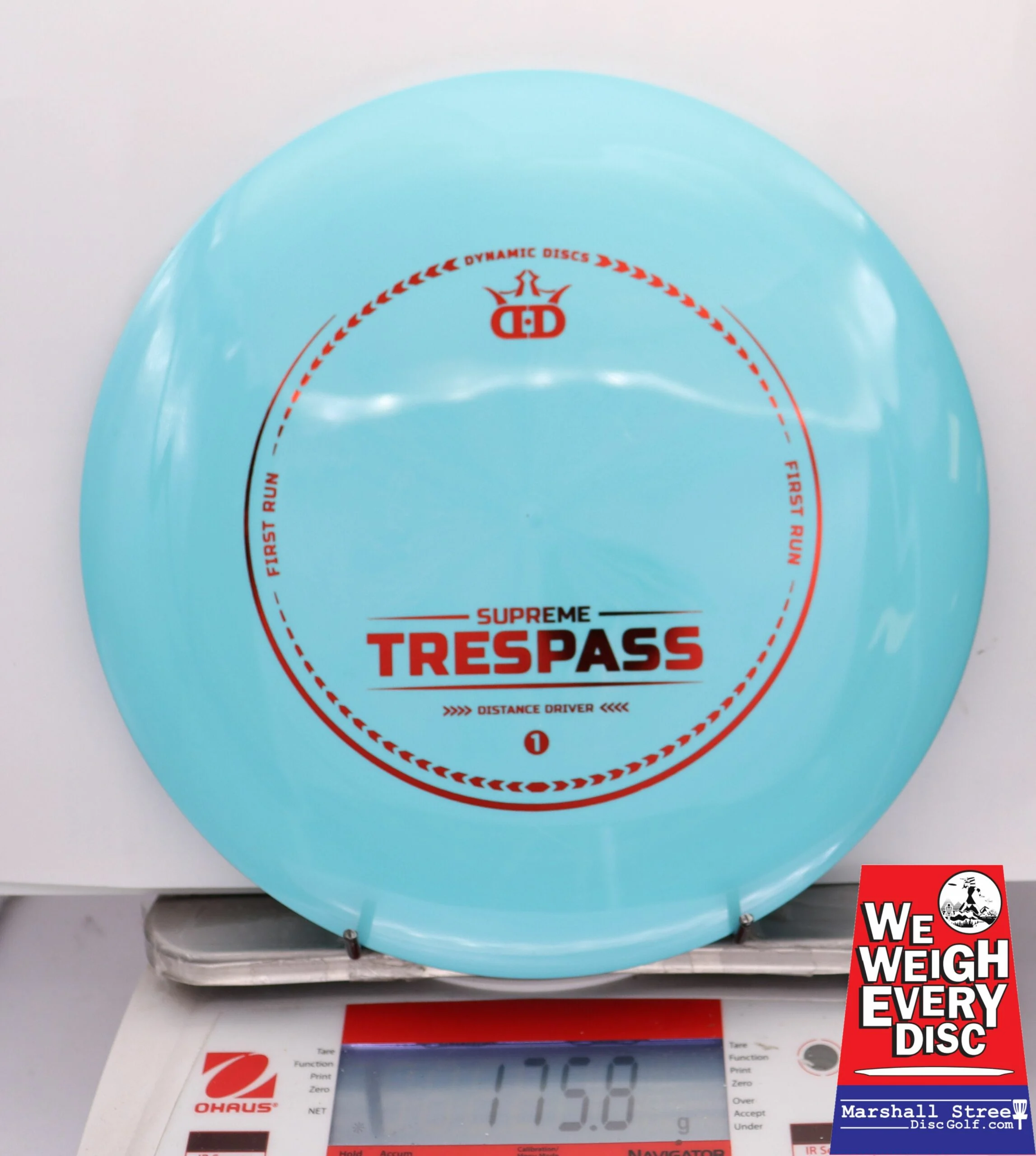 241553 Supreme Trespass, 1st Run - #12 LtBlue, 176