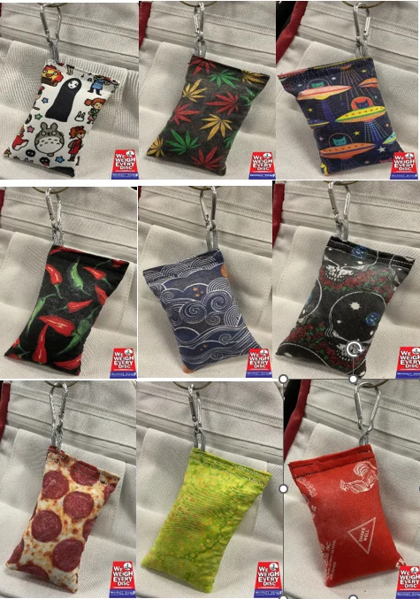Clay Bags with Carabiner