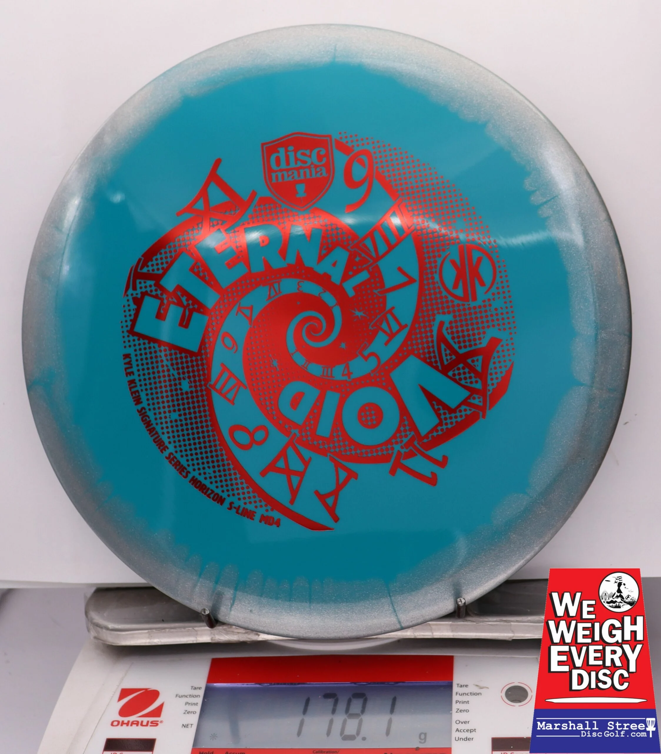 243766 Horizon S-Line MD4, Kyle Klein Signature Series - Eternal Void - #40 Silver-Teal, 178