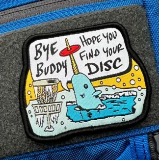 Bye Buddy Holiday Disc Golf Patches™