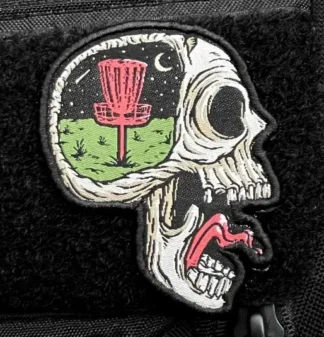 Screaming Skull Disc Golf Patches™