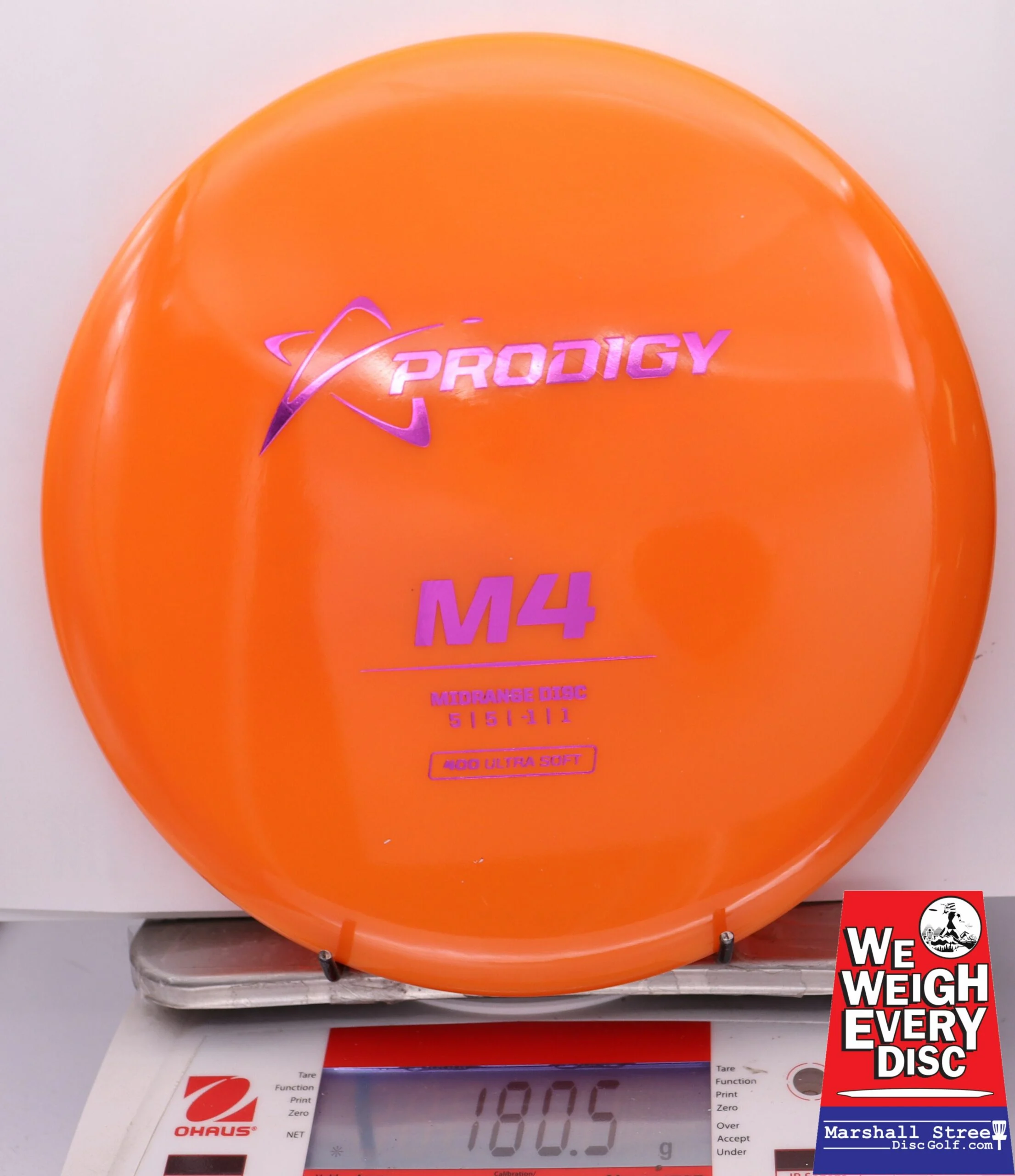 246247 Prodigy M4, 400 Ultra Soft - #25 Orange, 181