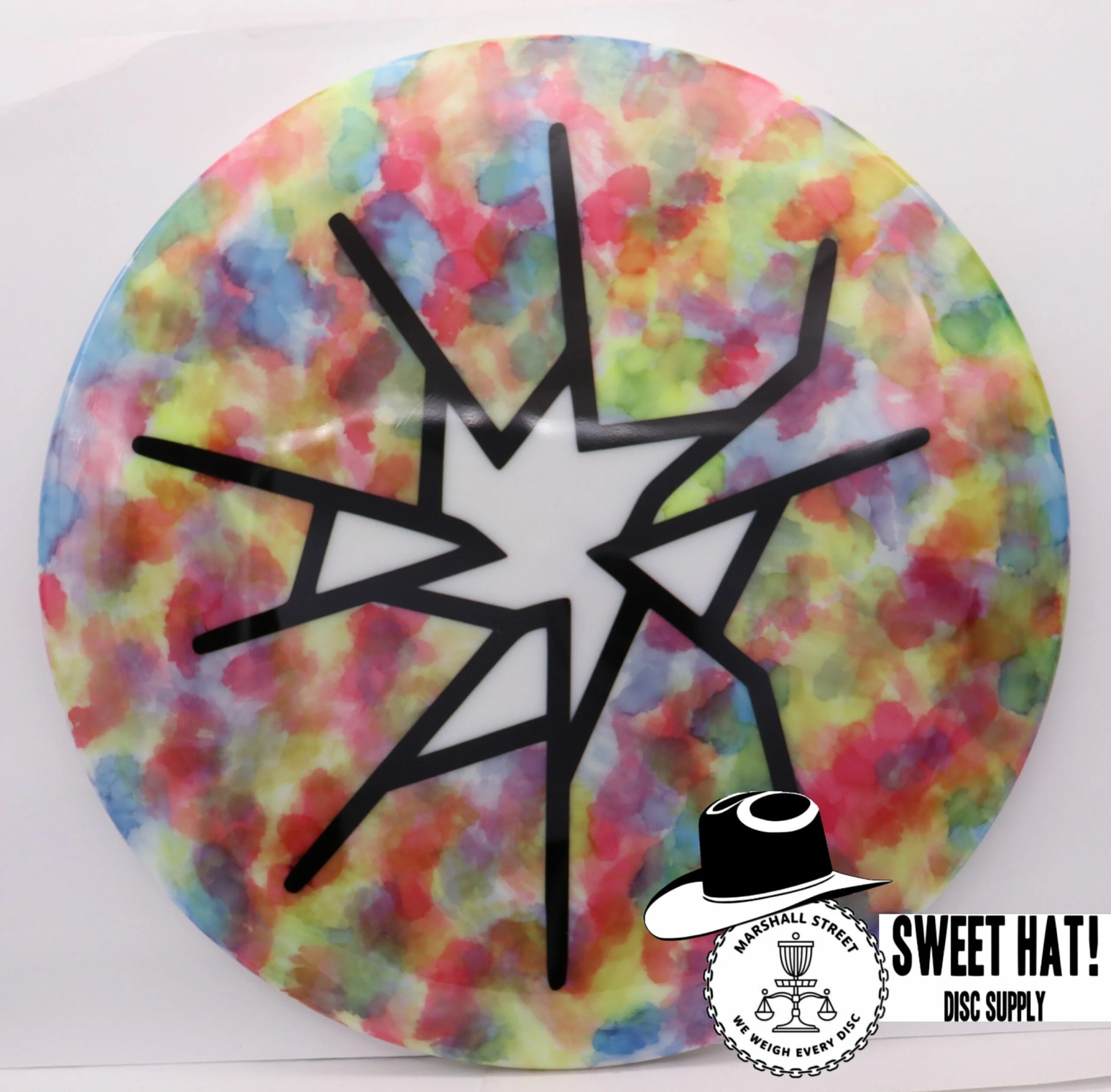Star Firebird, Bottom Stamp - Smashed Glass - Sweet Hat! Disc Supply 39