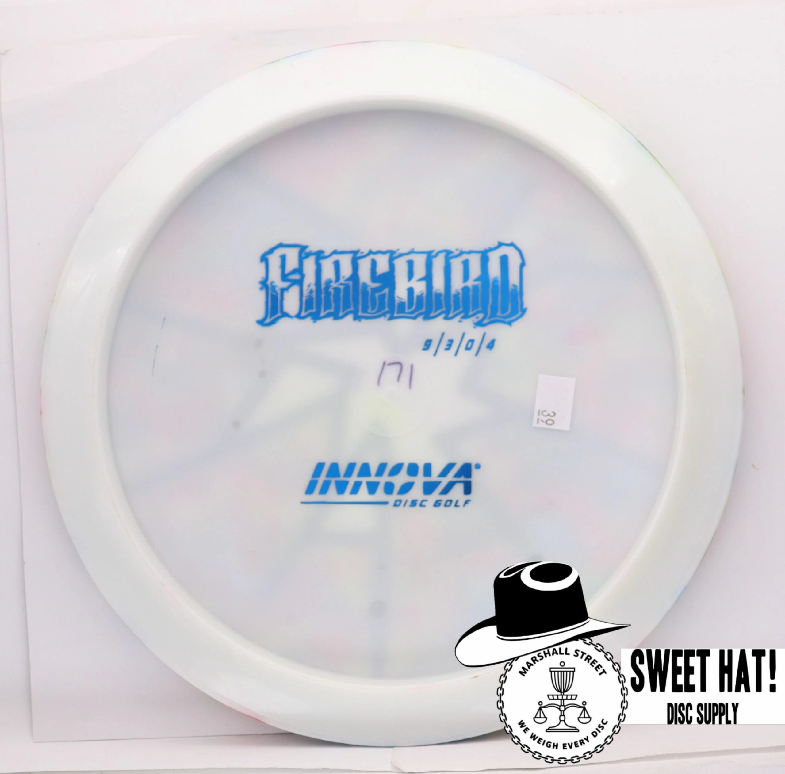 Star Firebird, Bottom Stamp - Smashed Glass - Sweet Hat! Disc Supply 39 - Image 2