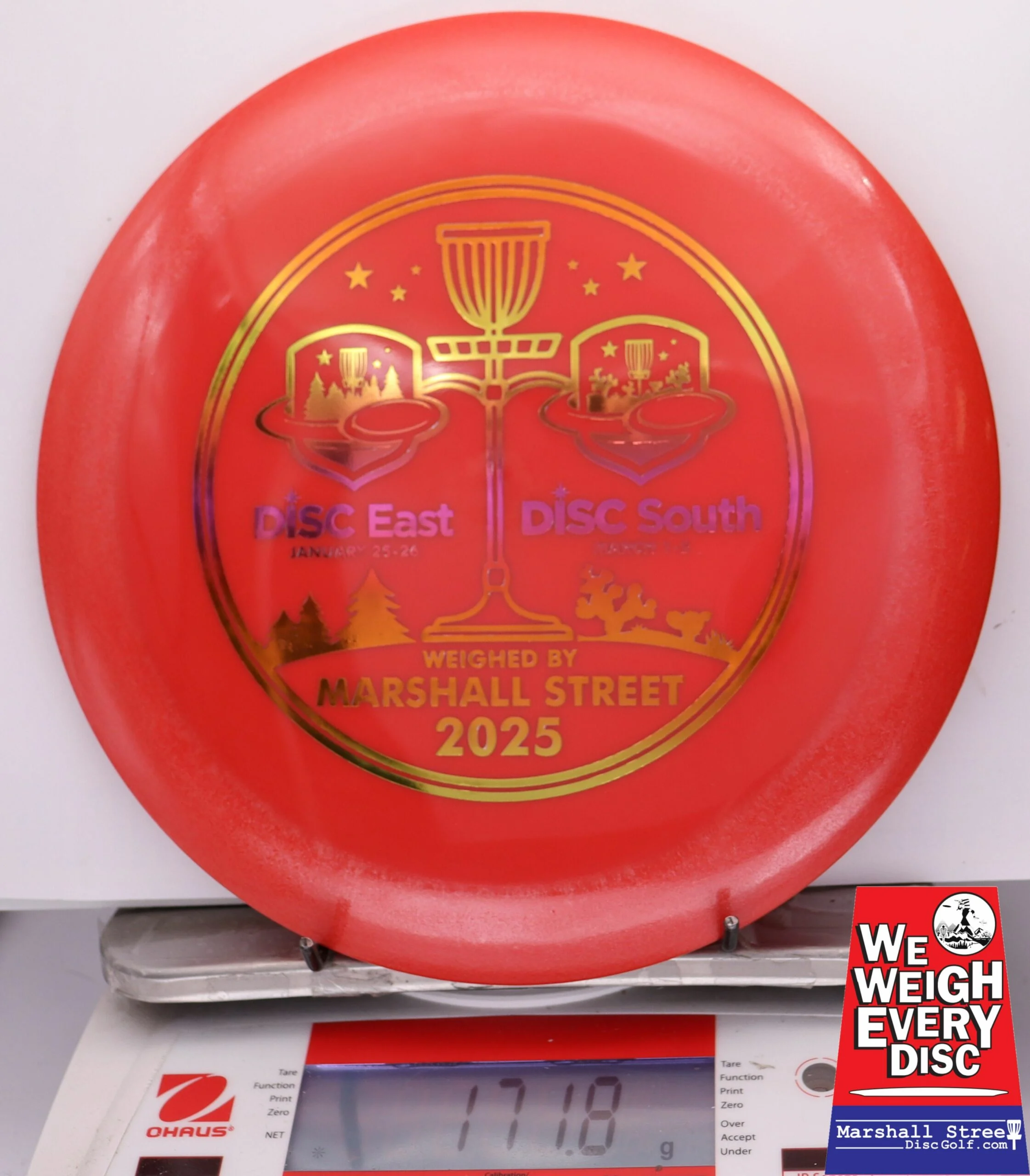 246711 GStar Racer Disc Golf Expo 2025 - #02 Red, 172