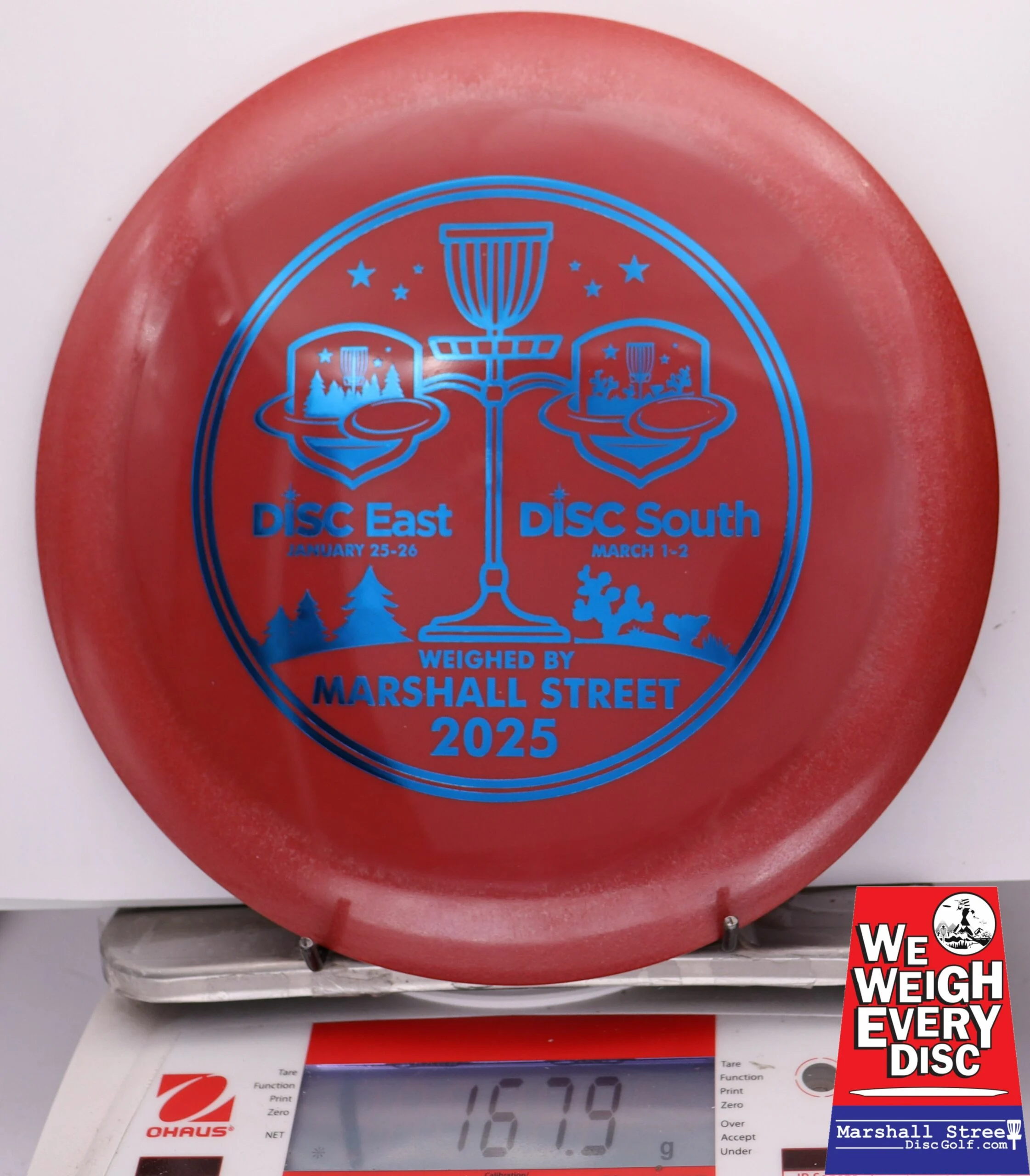 246712 GStar Racer Disc Golf Expo 2025 - #03 Dark Red, 168