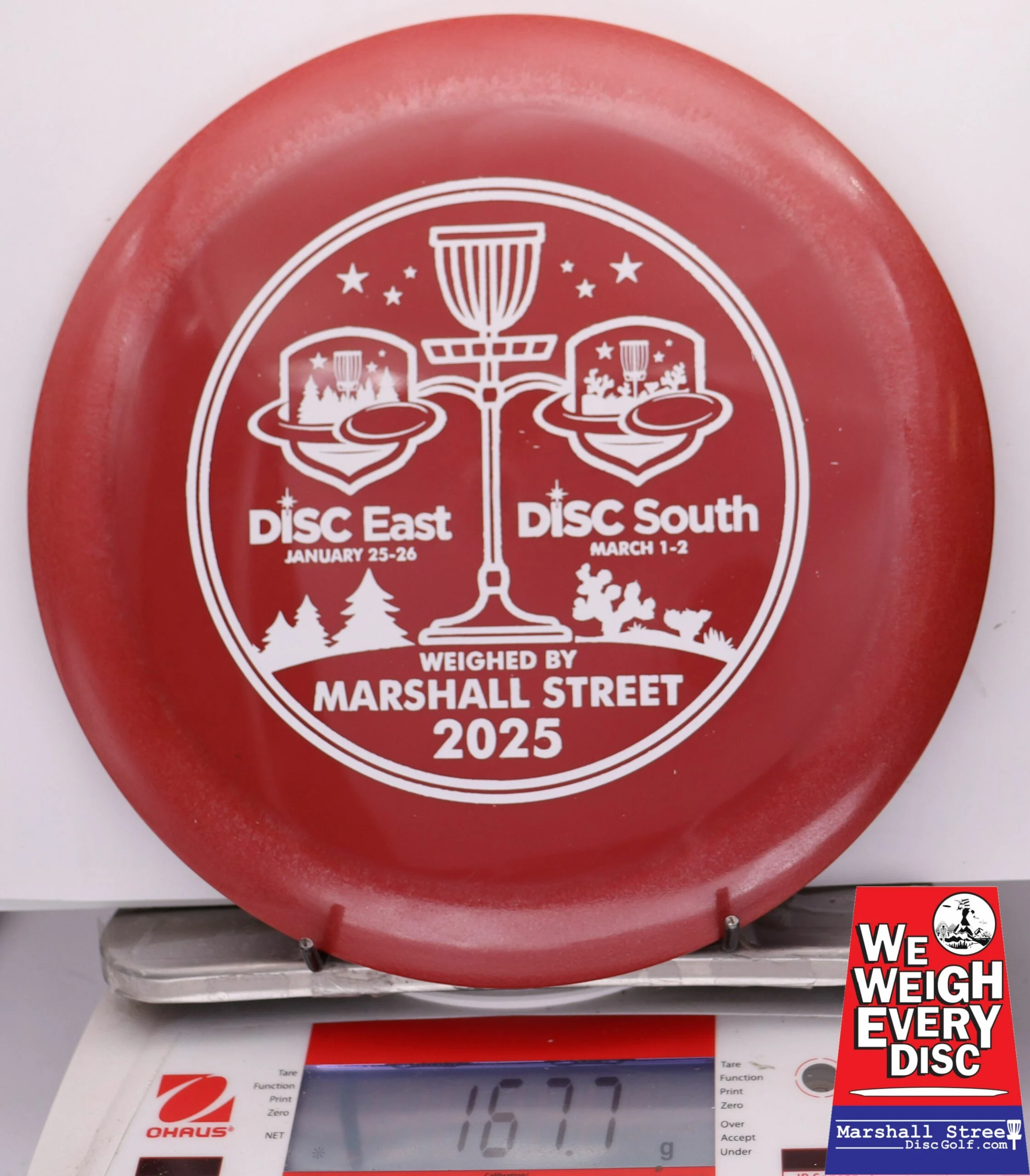 246714 GStar Racer Disc Golf Expo 2025 - #05 Red, 168