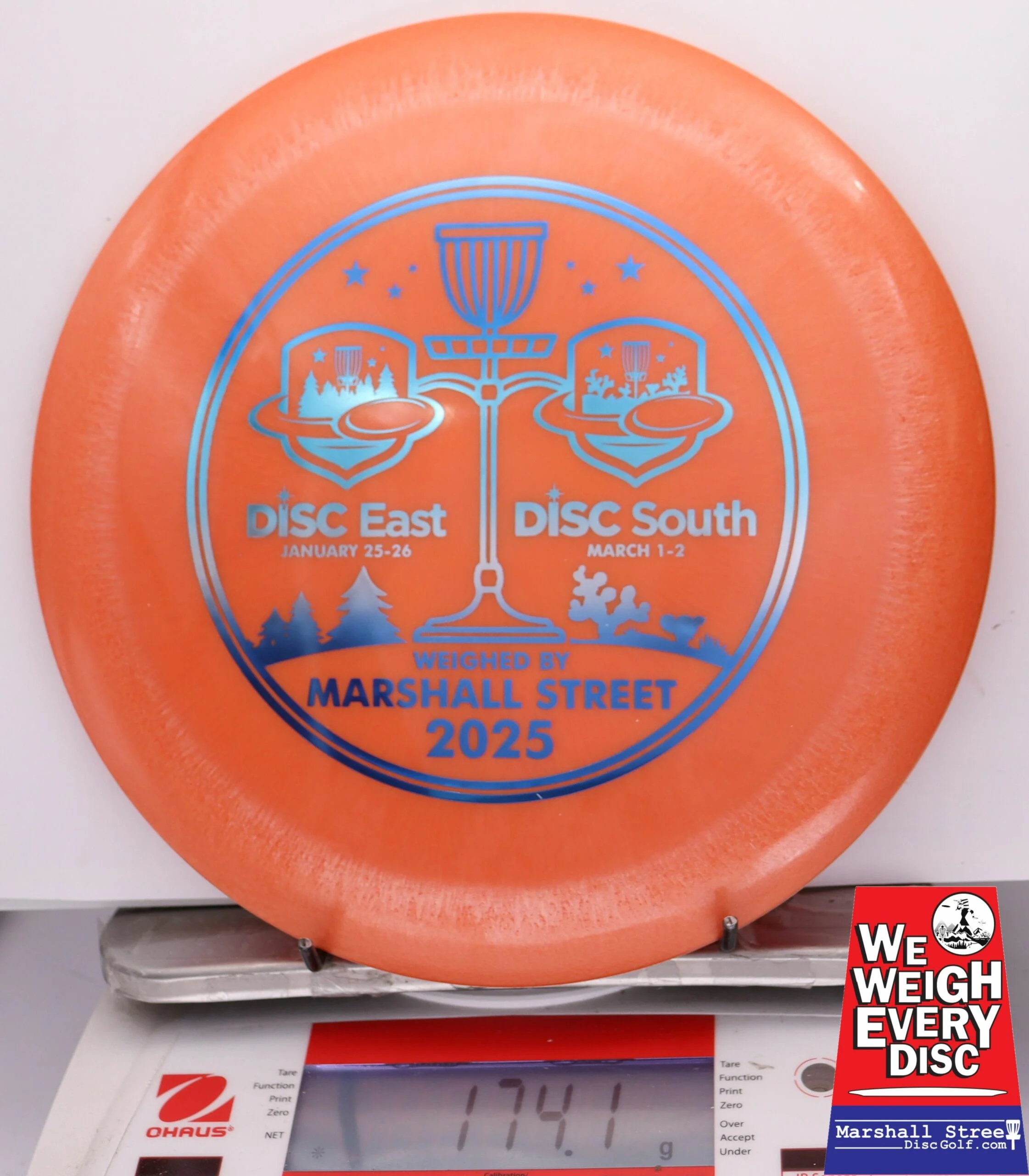 246716 GStar Racer Disc Golf Expo 2025 - #07 Orange, 174