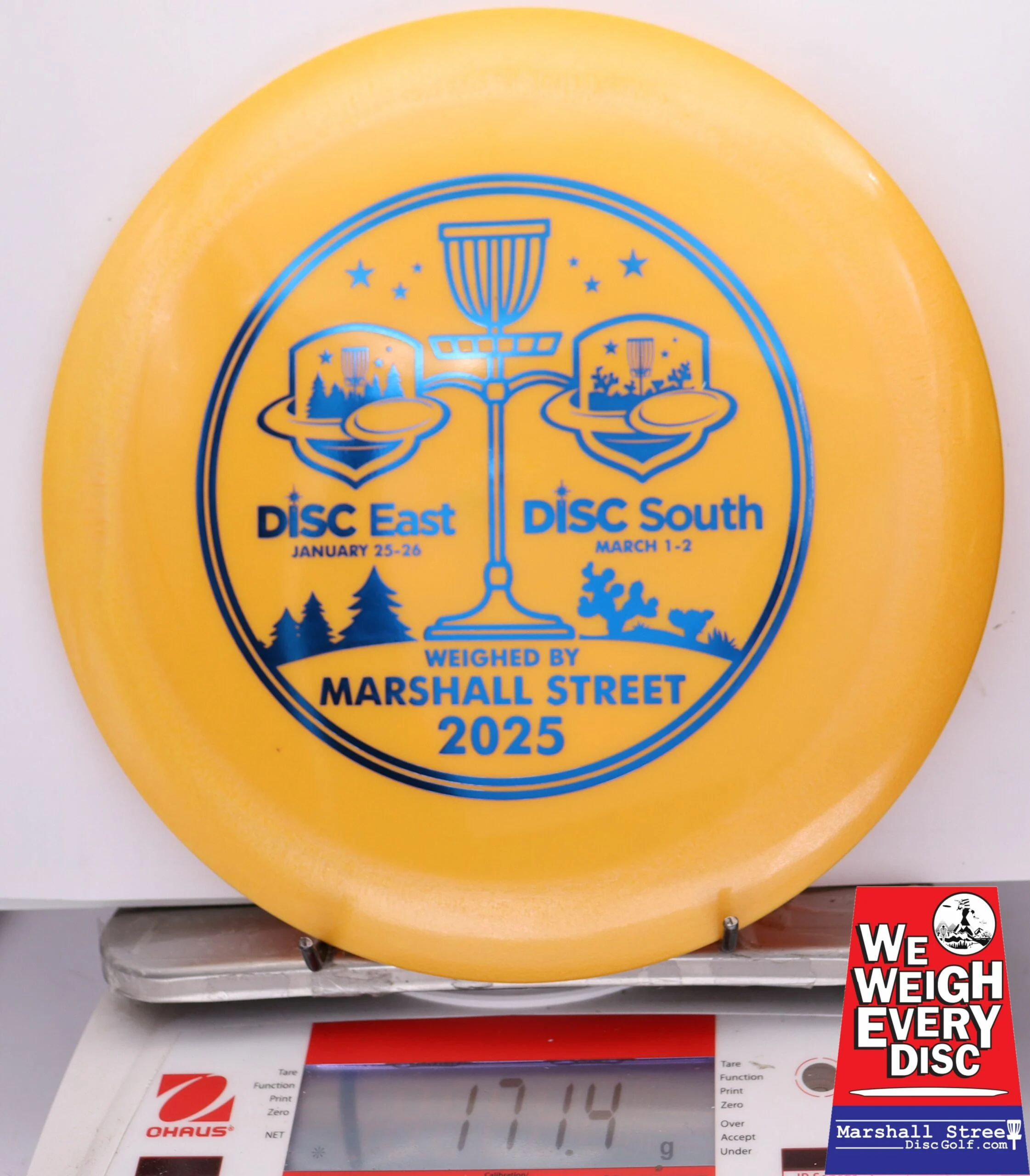 246717 GStar Racer Disc Golf Expo 2025 - #08 Yellow, 171