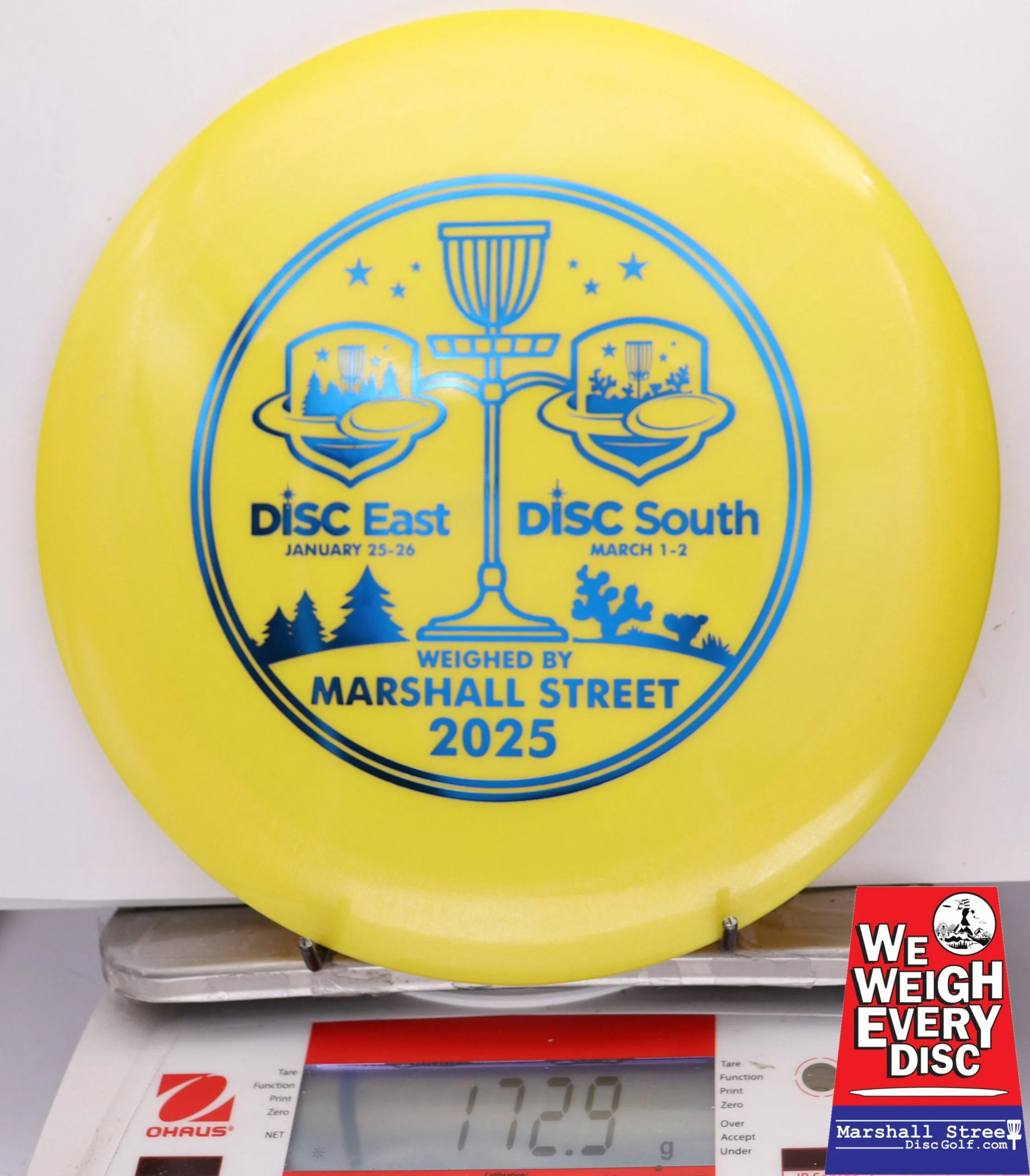 246720 GStar Racer Disc Golf Expo 2025 - #11 Yellow, 173