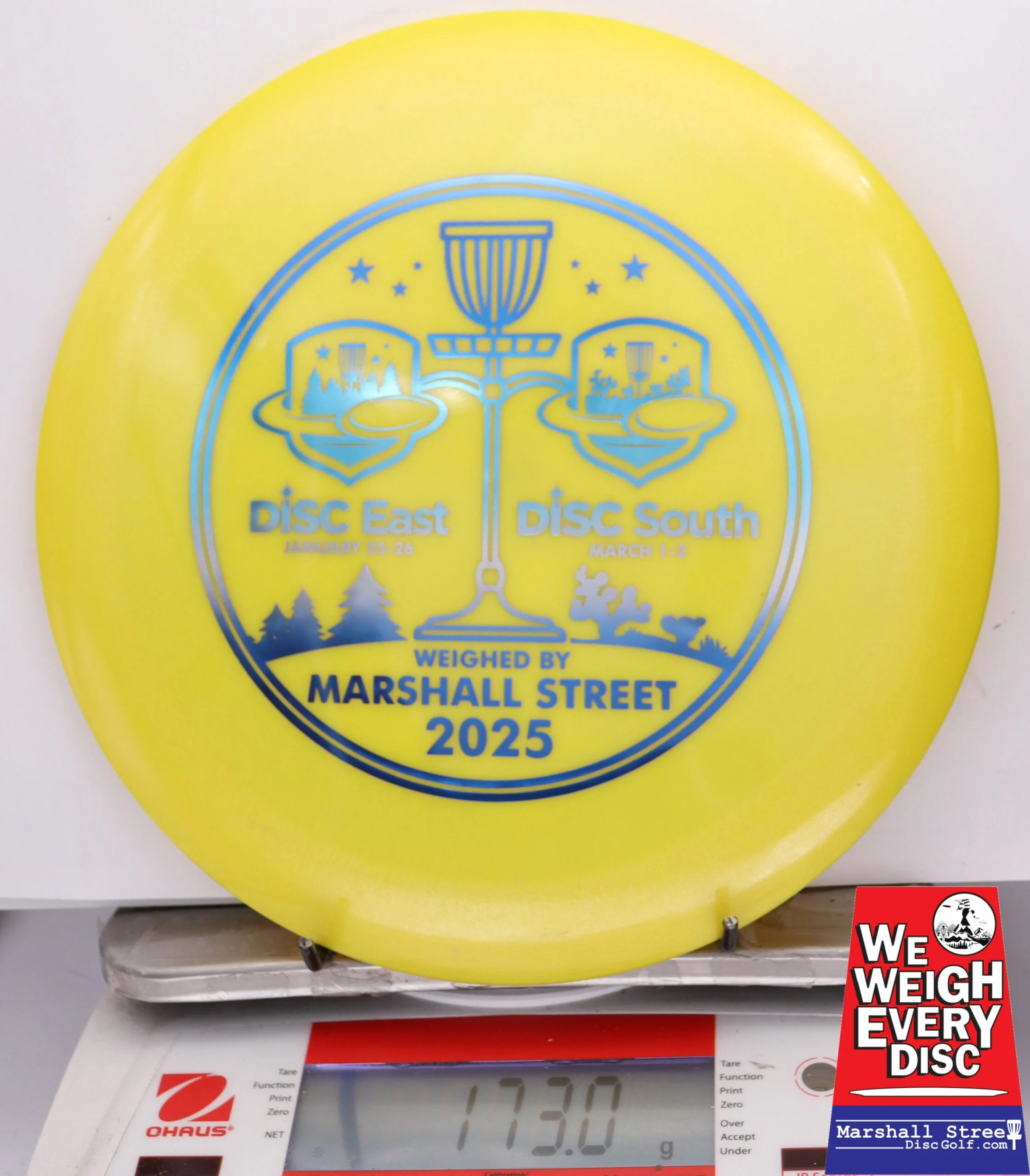 246722 GStar Racer Disc Golf Expo 2025 - #13 Yellow, 173