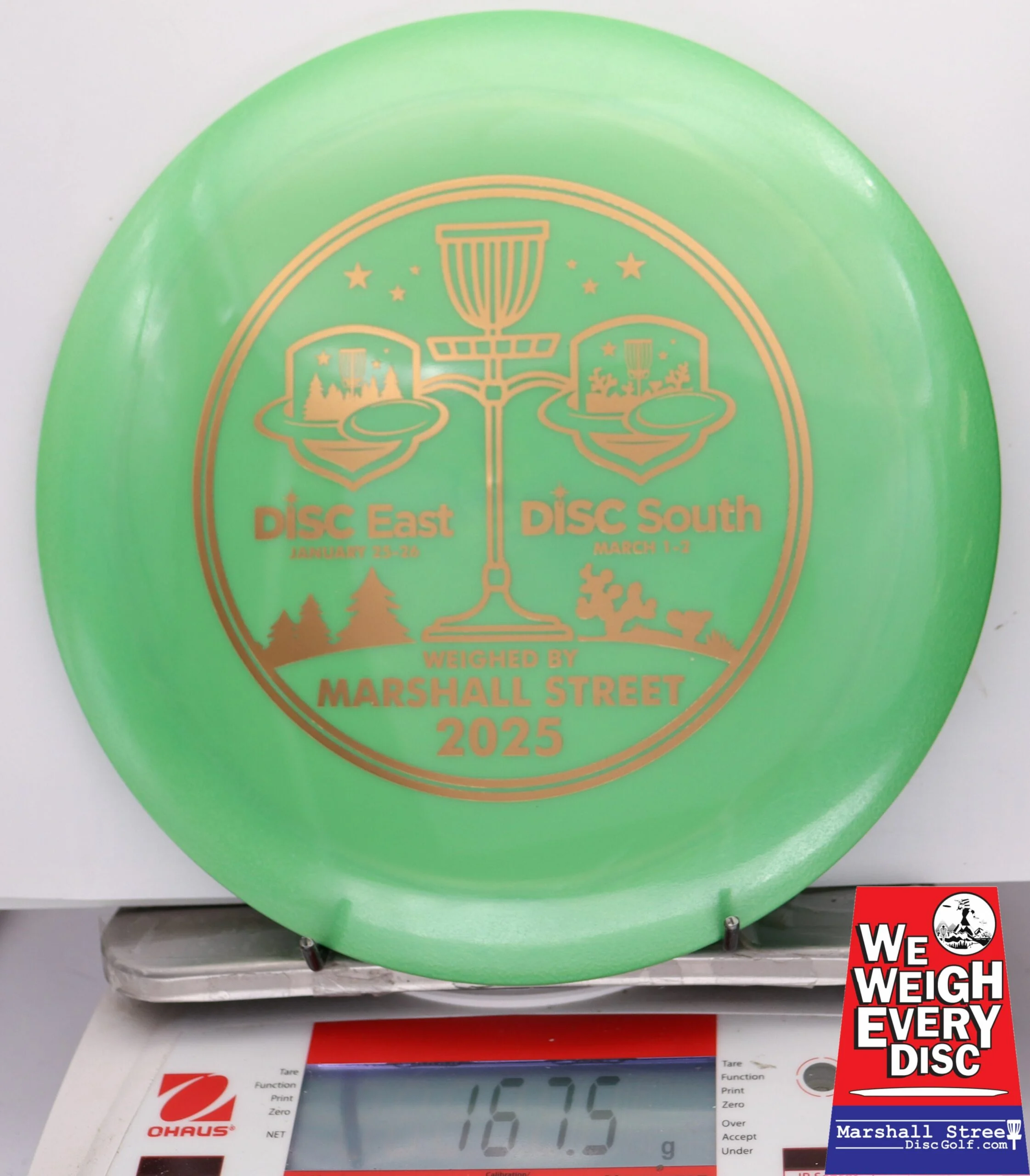 246724 GStar Racer Disc Golf Expo 2025 - #15 Green, 168