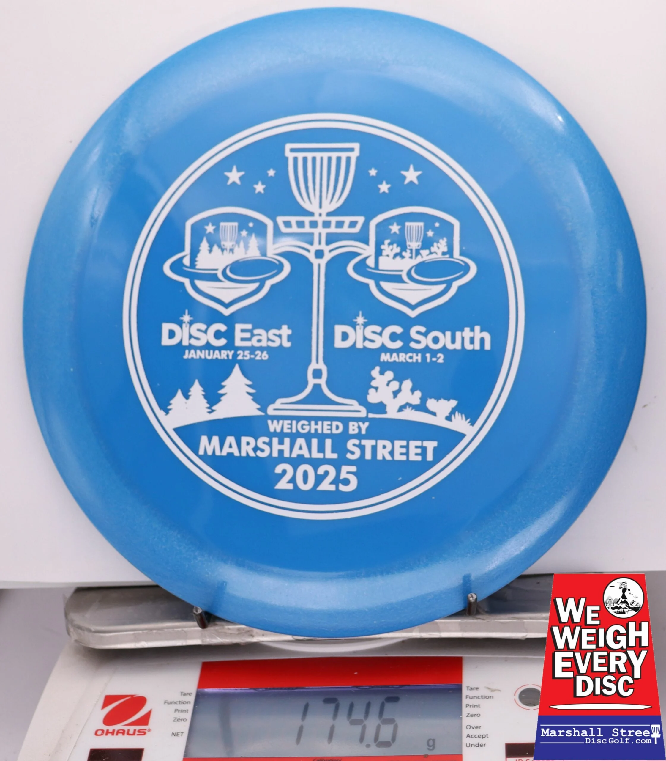 246726 GStar Racer Disc Golf Expo 2025 - #17 Blue, 175