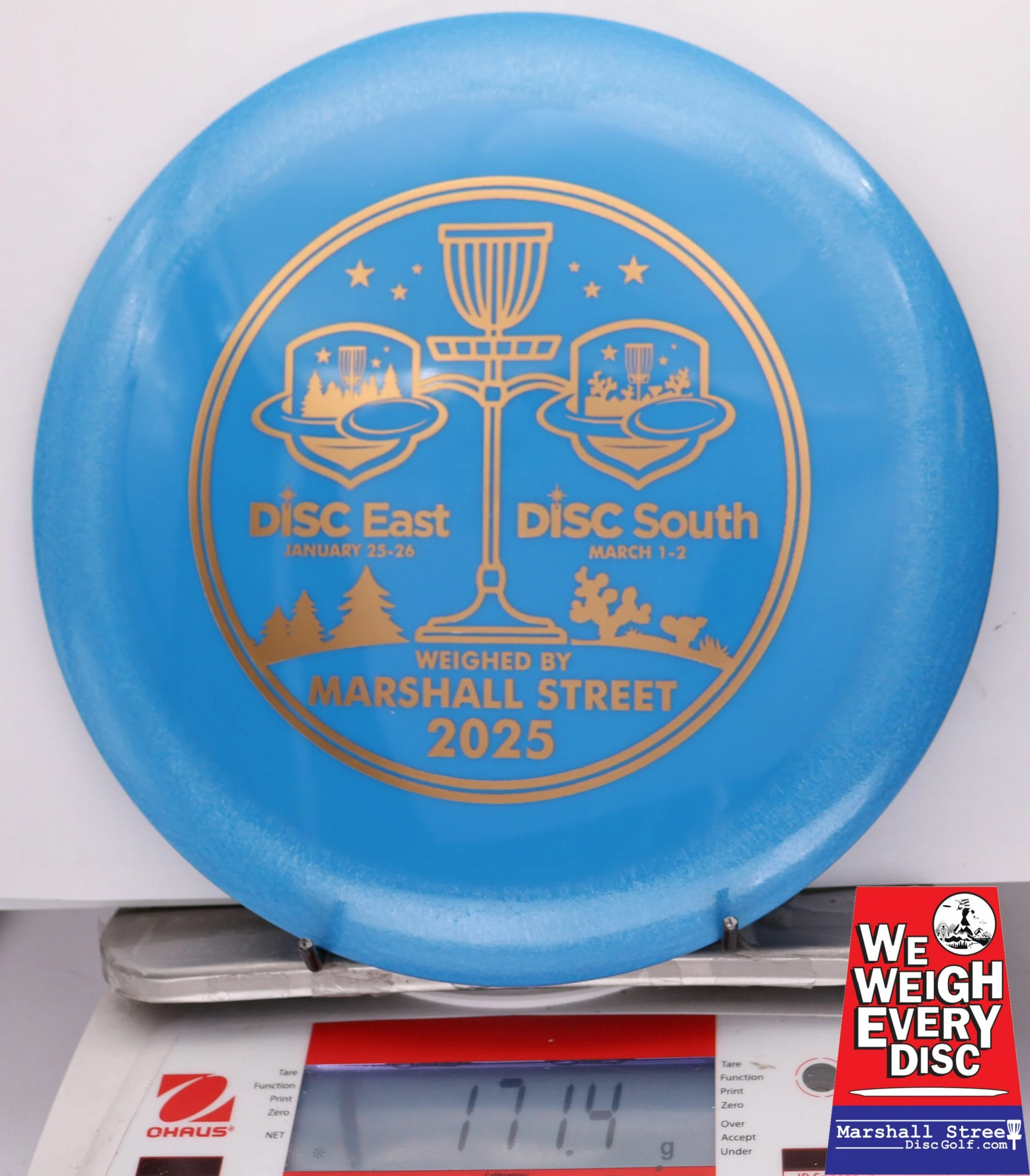 246727 GStar Racer Disc Golf Expo 2025 - #18 Blue, 171