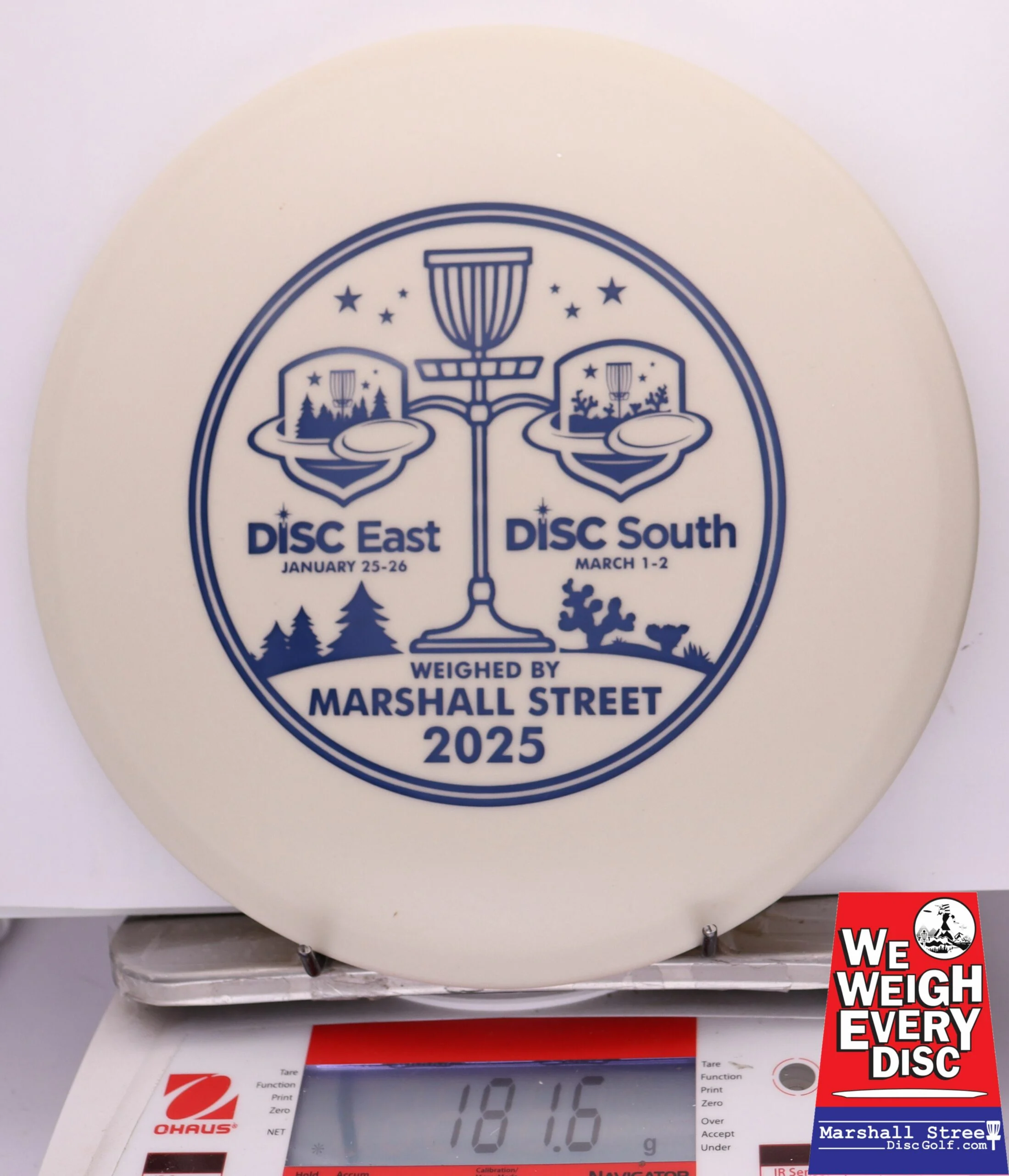 246914 Classic Glow DX Roc, Disc Golf Expo 2025 - #06 White Glow, 182