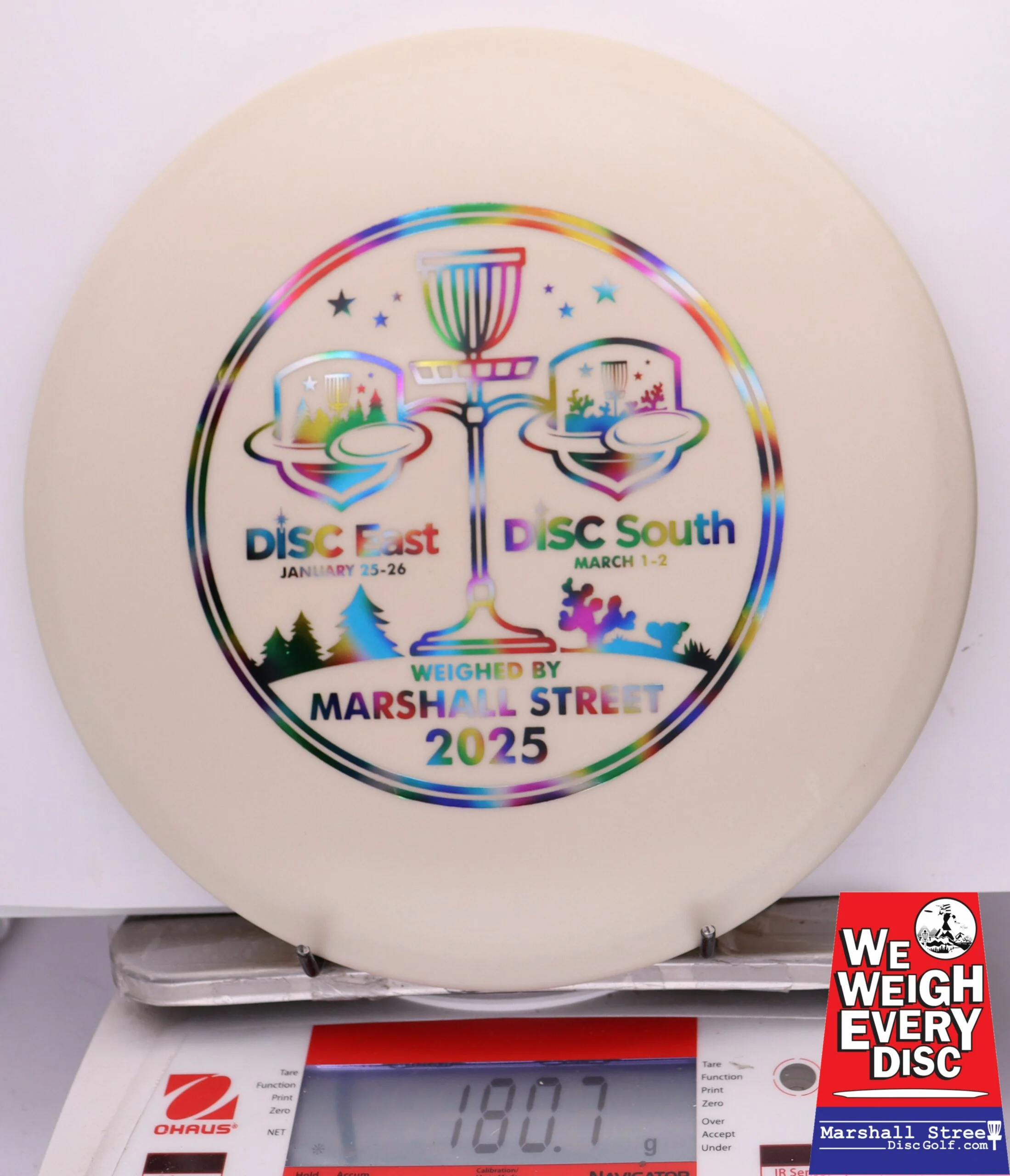 246918 Classic Glow DX Roc, Disc Golf Expo 2025 - #10 White Glow, 182