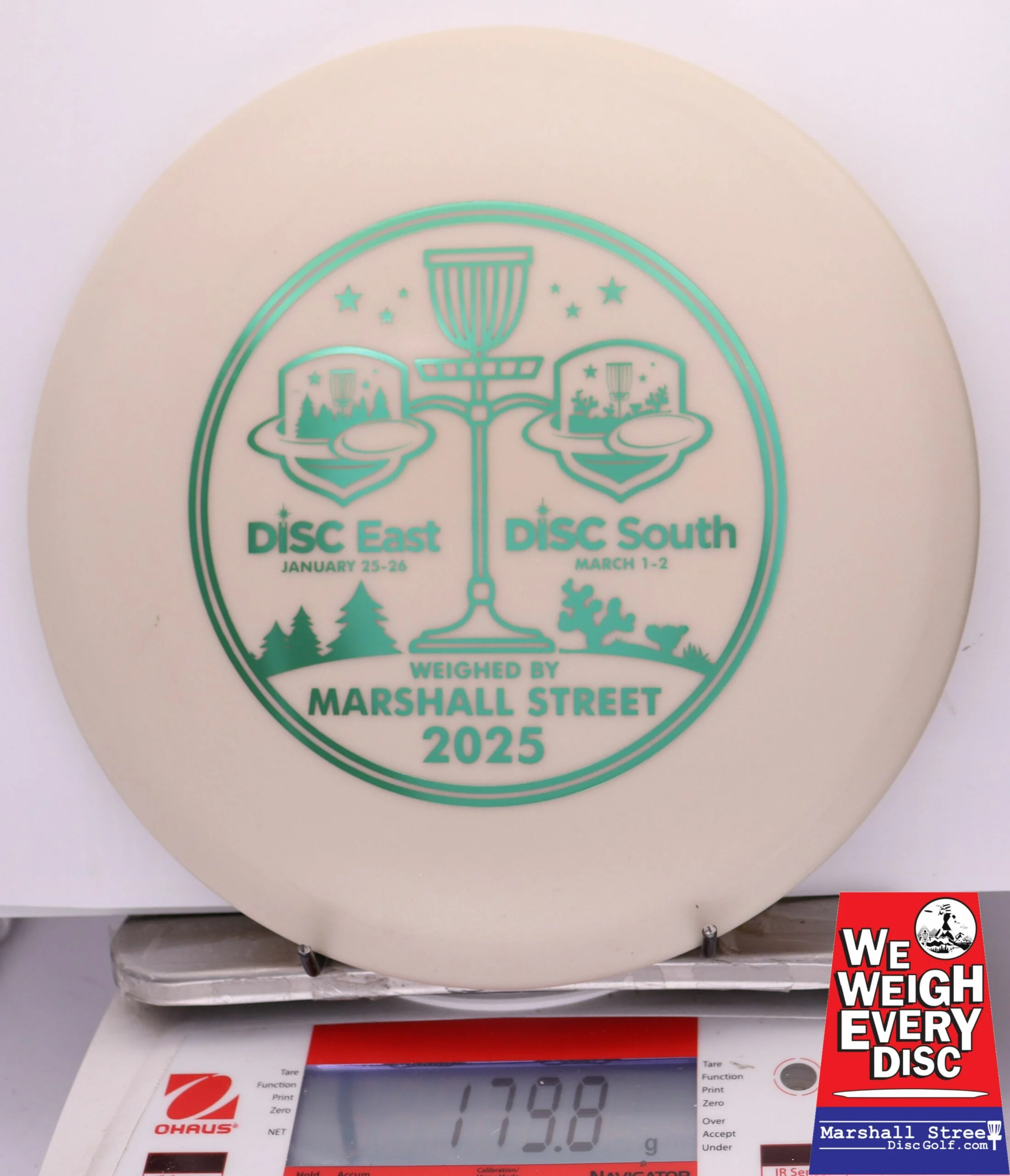 246921 Classic Glow DX Roc, Disc Golf Expo 2025 - #13 White Glow, 180