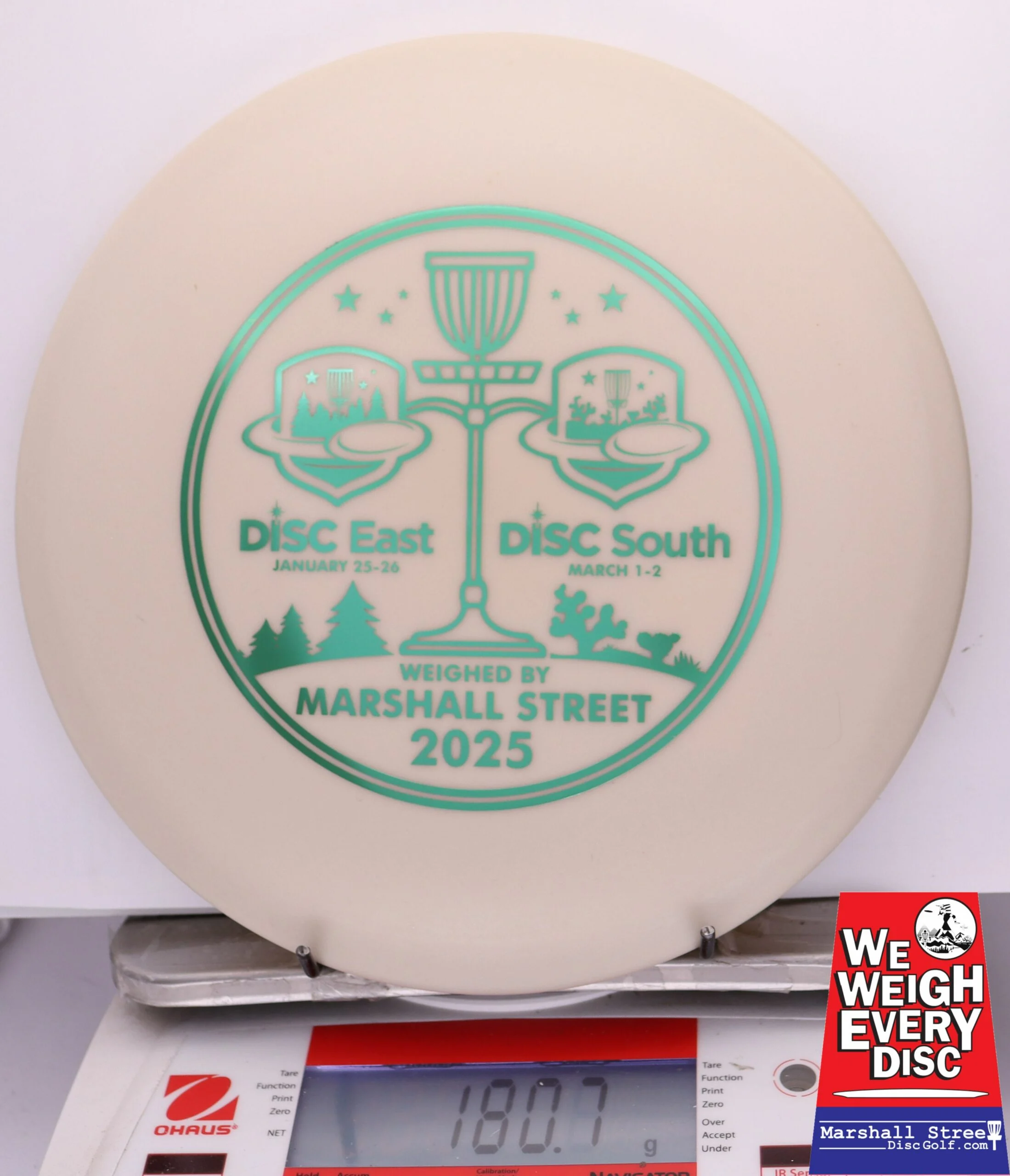 246922 Classic Glow DX Roc, Disc Golf Expo 2025 - #14 White Glow, 181