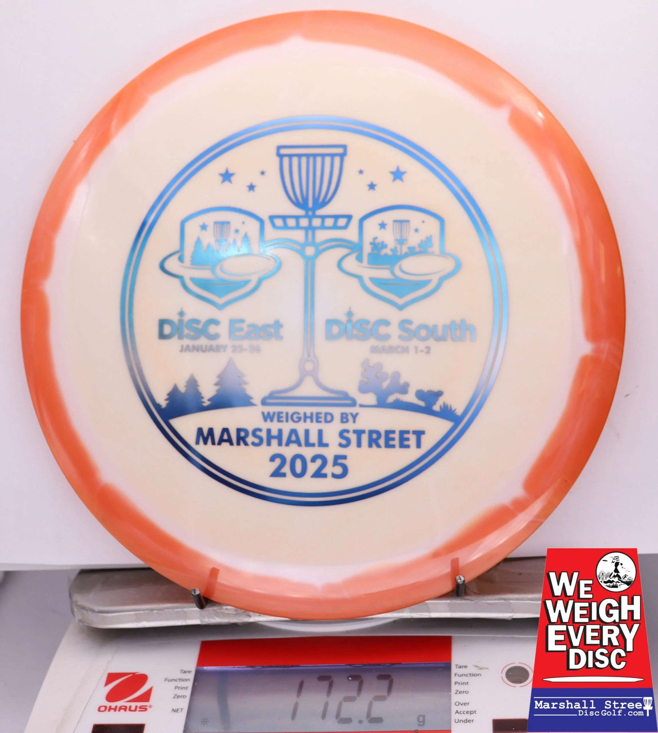 246930 Halo Star Beast Disc Golf Expo 2025 - #07 Orange, 172