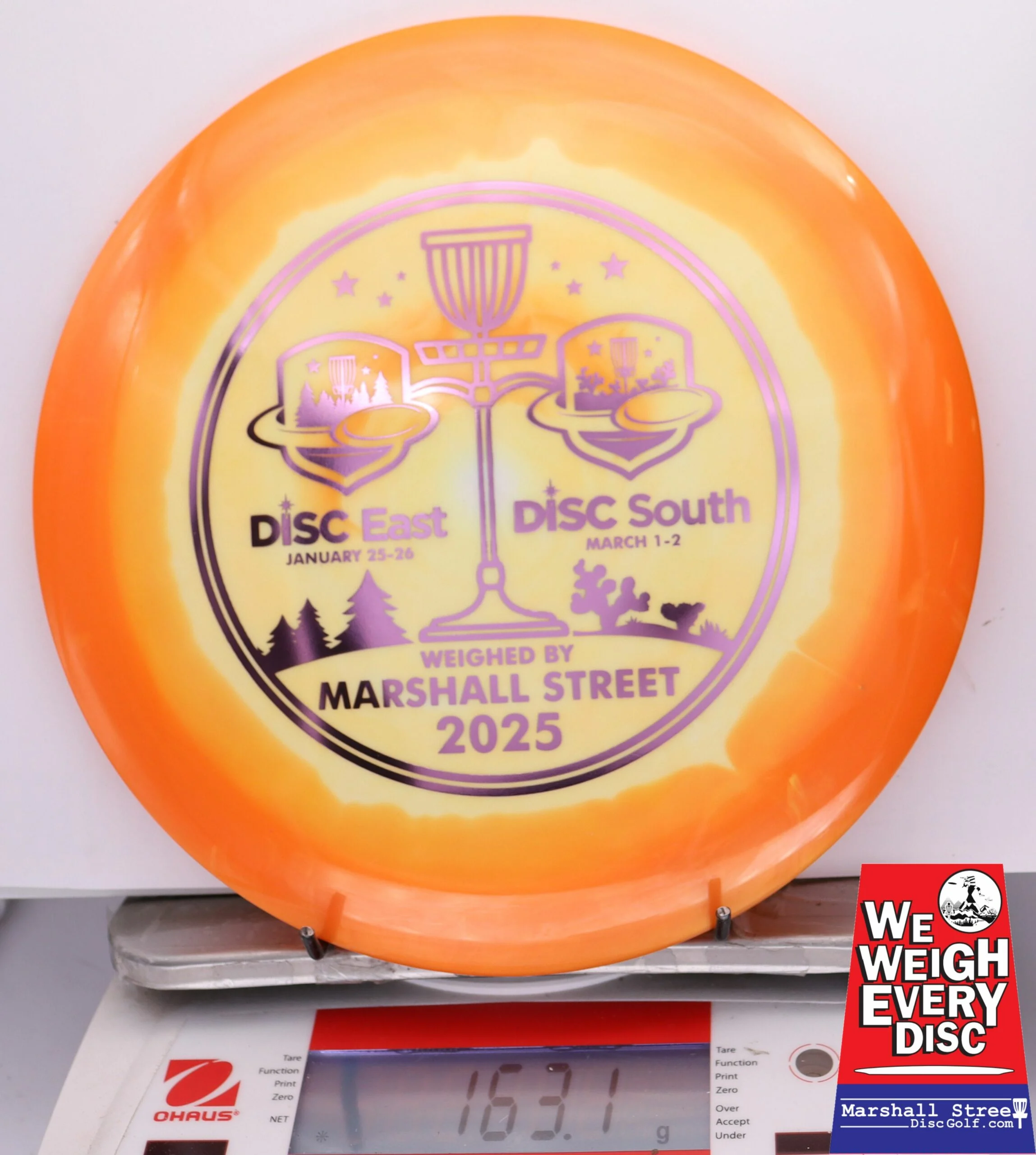 246933 Halo Star Beast Disc Golf Expo 2025 - #10 Orange, 163