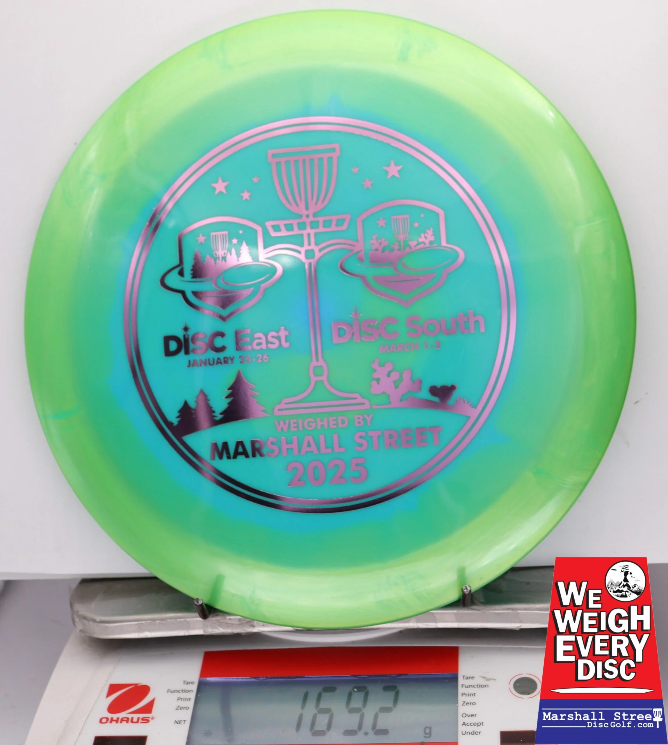246937 Halo Star Beast Disc Golf Expo 2025 - #14 NGreen-Blue, 169