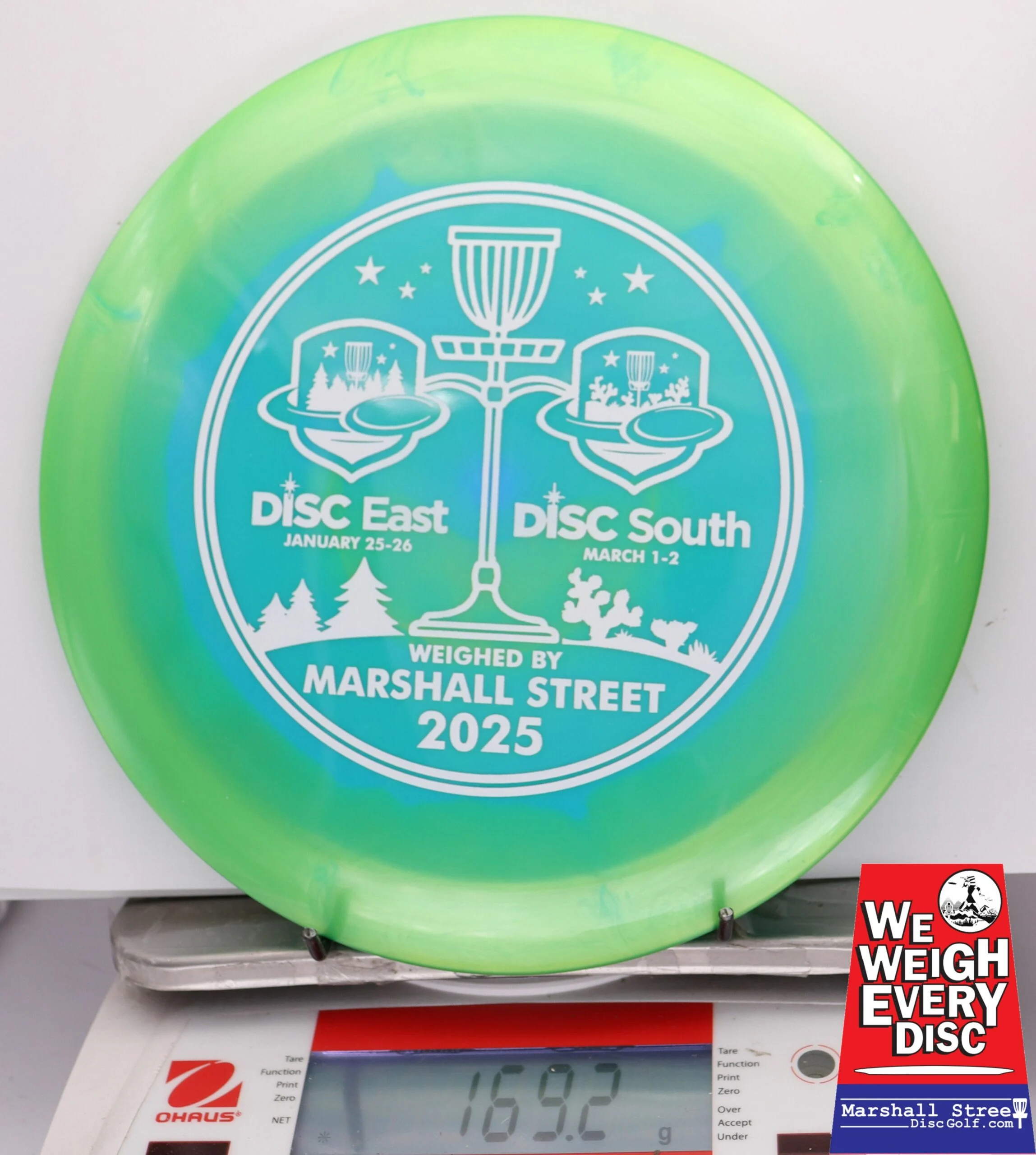 246938 Halo Star Beast Disc Golf Expo 2025 - #15 NGreen-Blue, 169