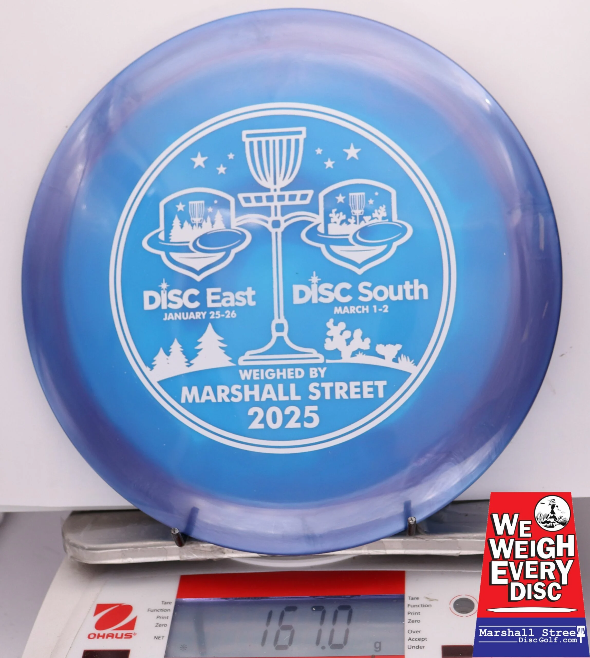 246942 Halo Star Beast Disc Golf Expo 2025 - #19 Blurple-Blue, 167