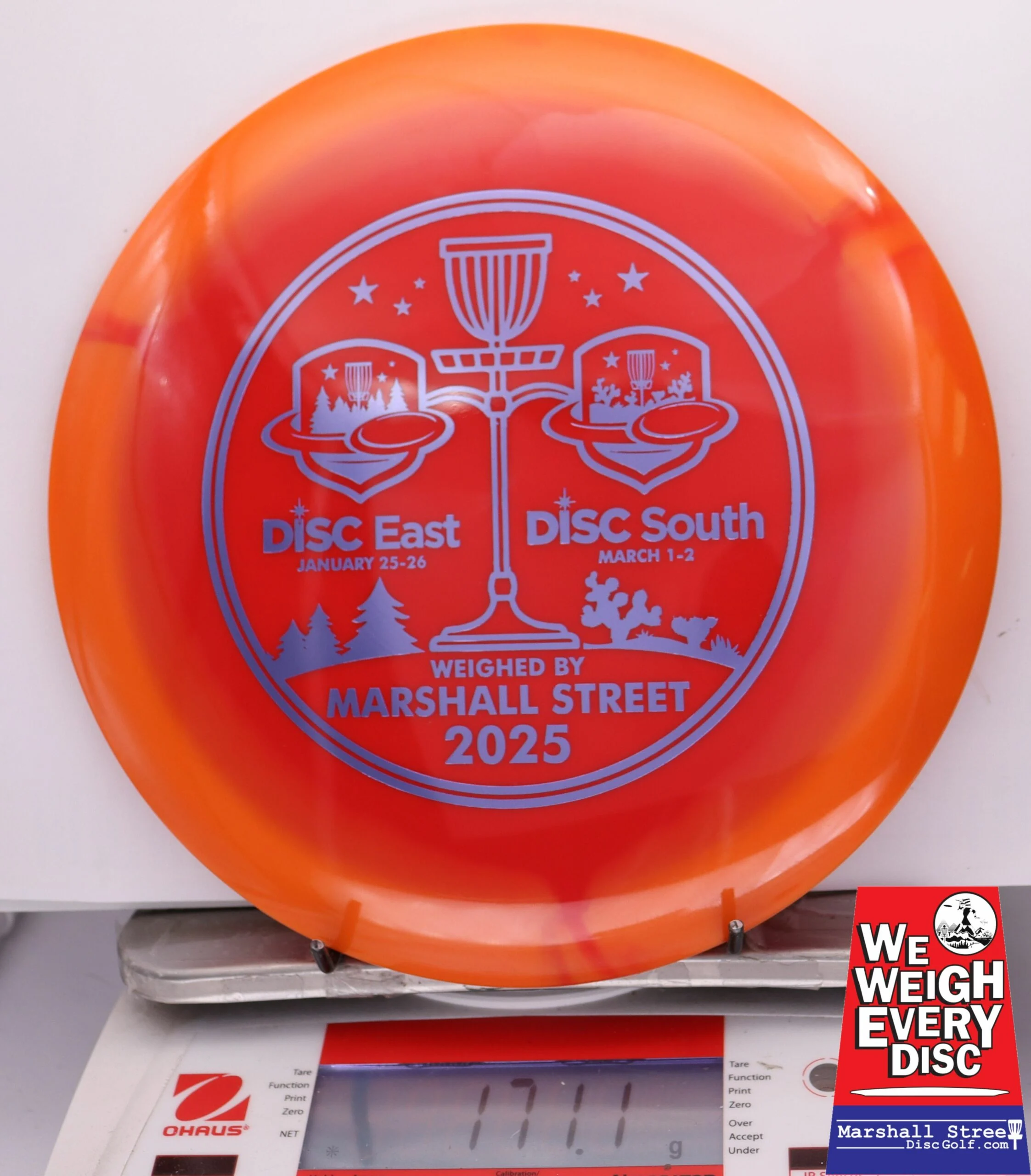 246974 Halo Star Mamba Disc Golf Expo 2025 - #14 Orange-Red, 171