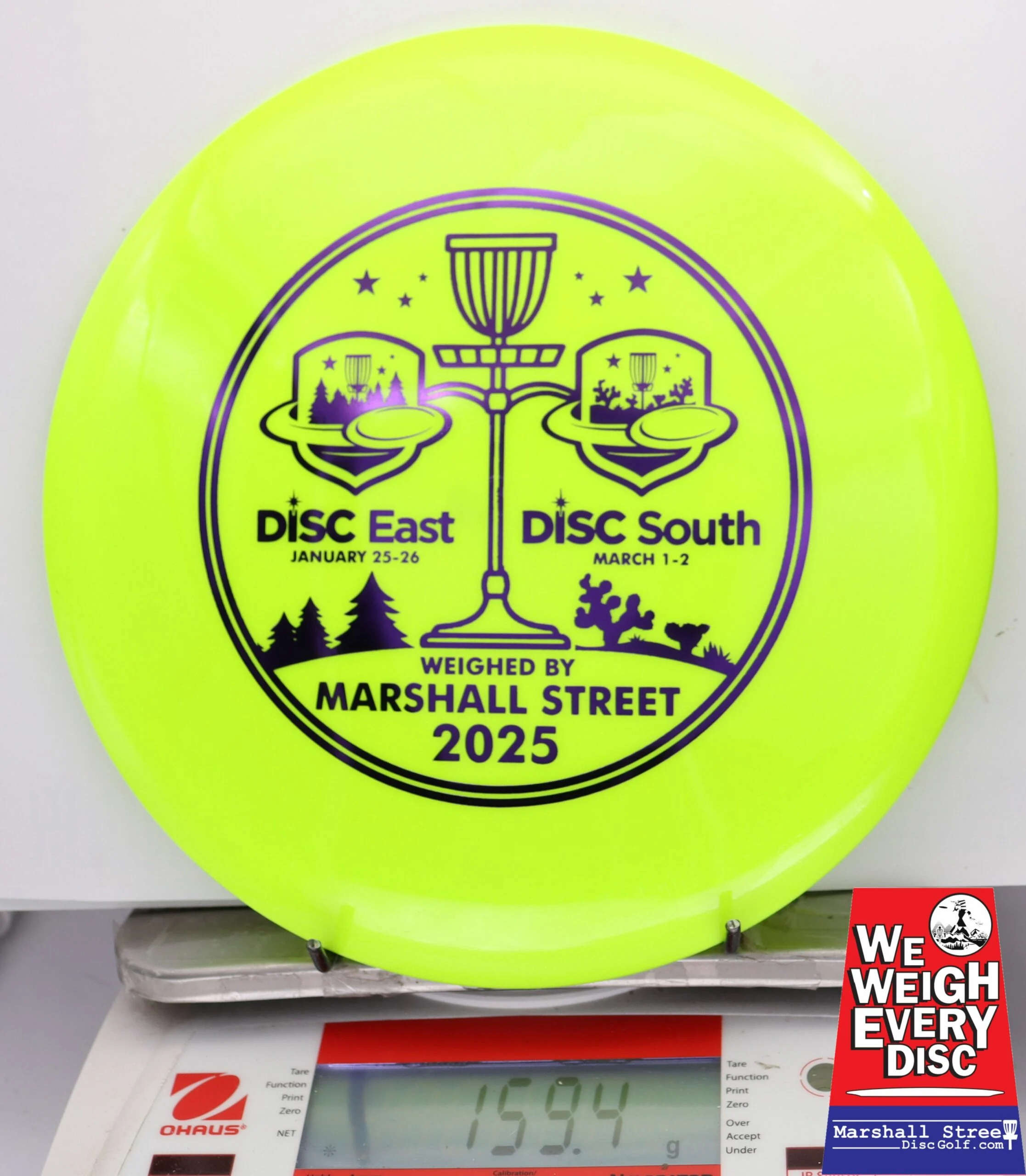 247006 Star Destroyer Disc Golf Expo 2025 - #09 NYellow, 159