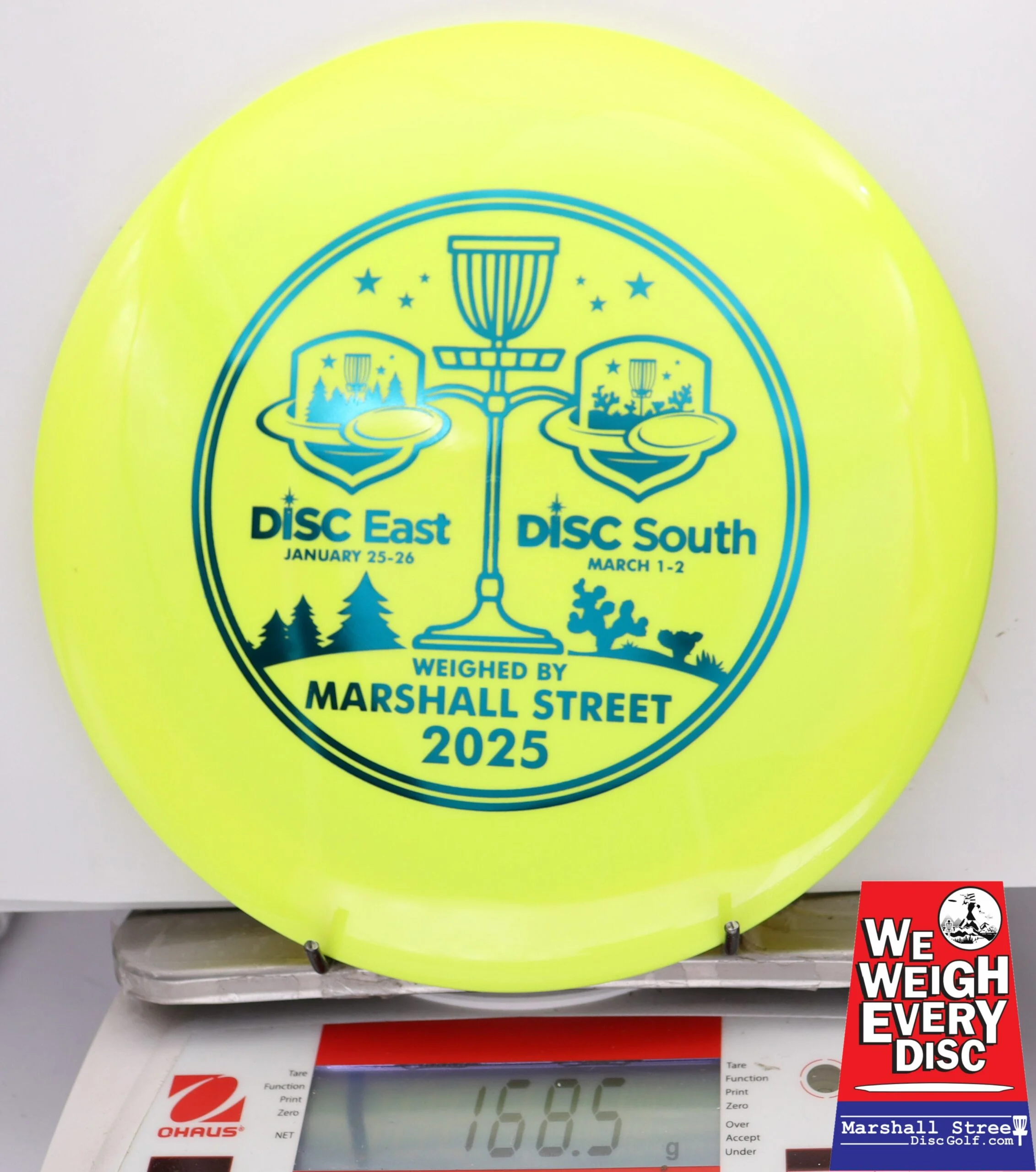 247076 Star Gorgon Disc Golf Expo 2025 - #18 NYellow, 169