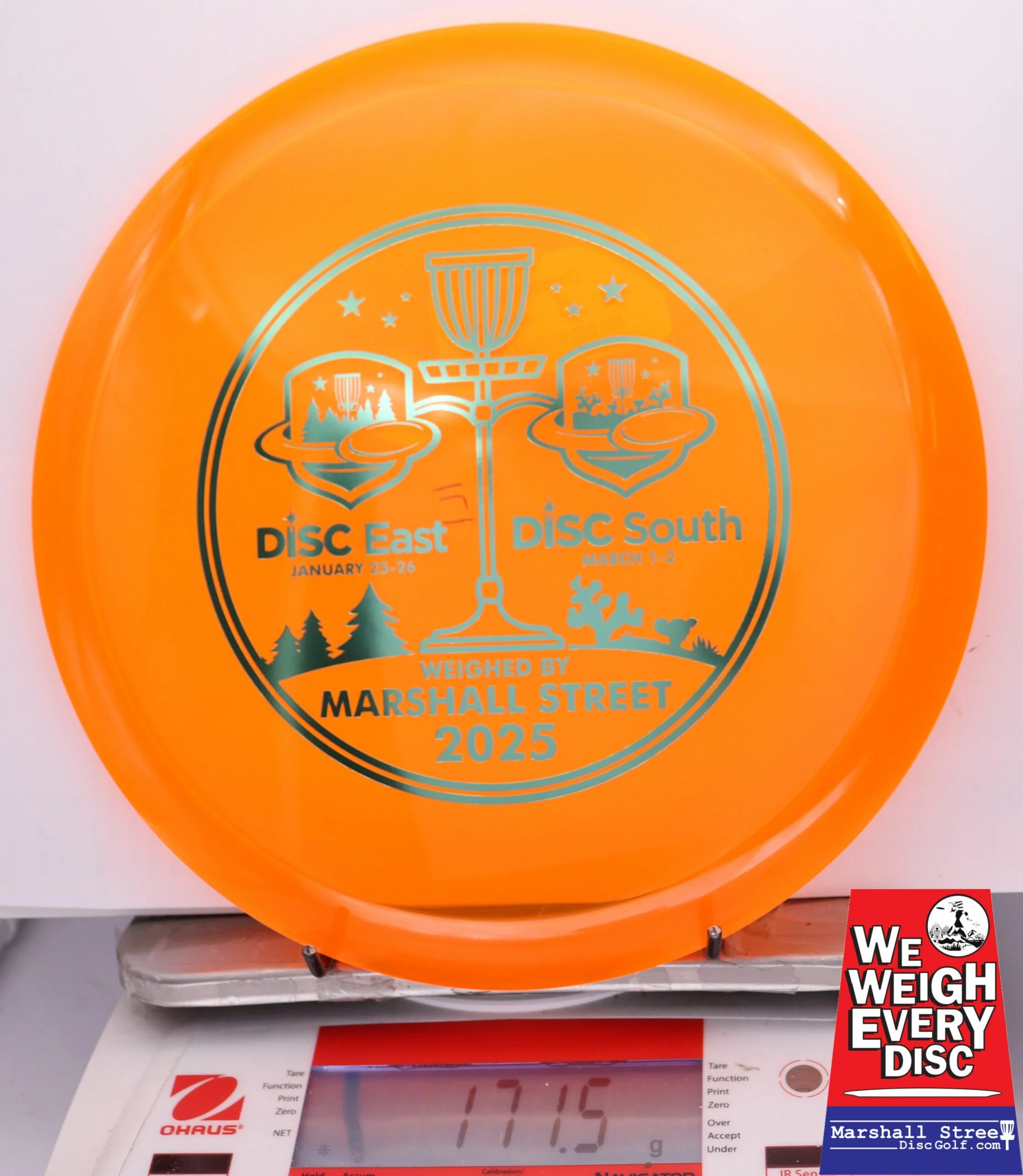 247088 Champion Rollo, Disc Golf Expos 2025 - #07 Orange, 172