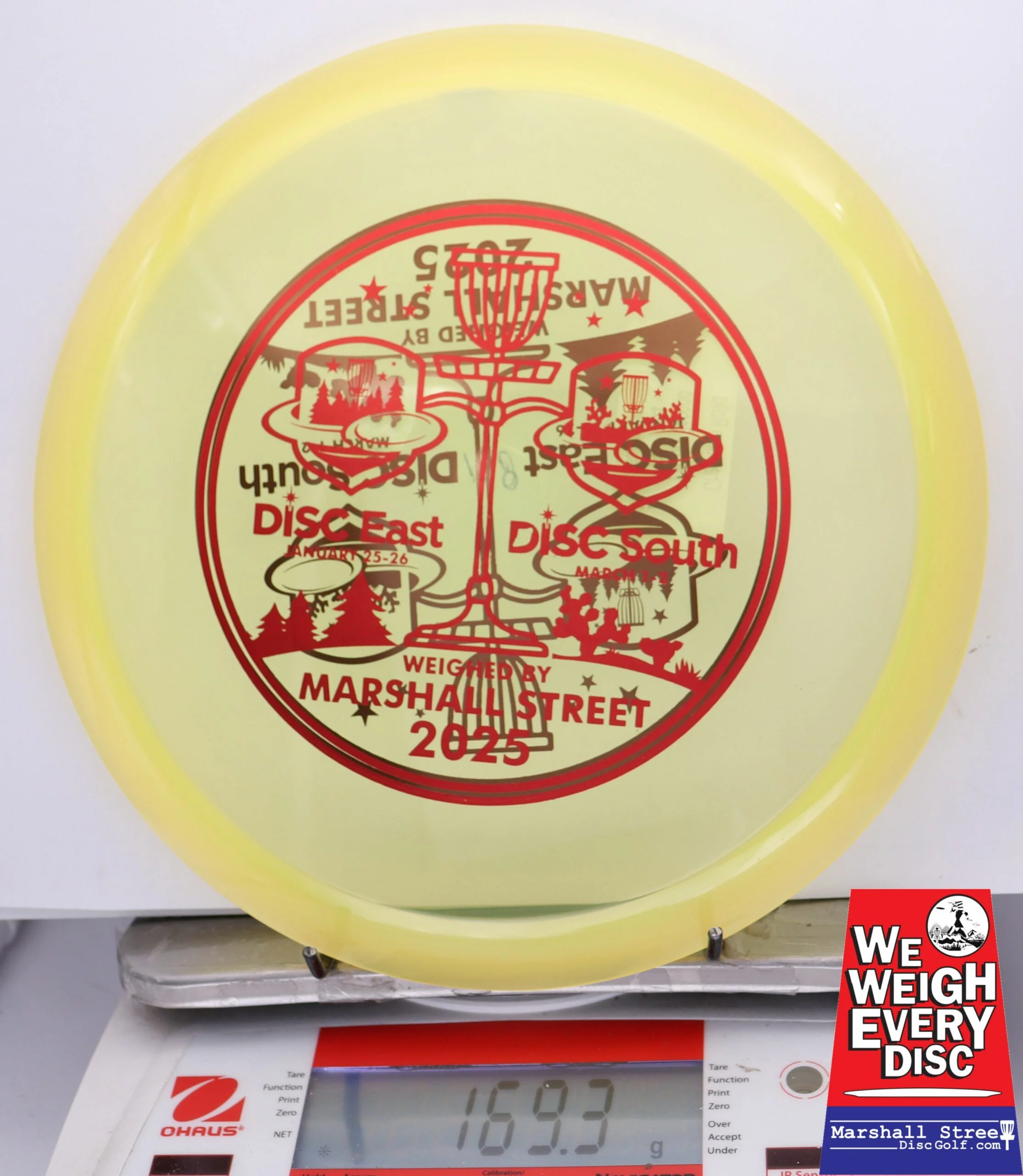 247097 Champion Rollo, Disc Golf Expos 2025 - #16 Yellow, 169