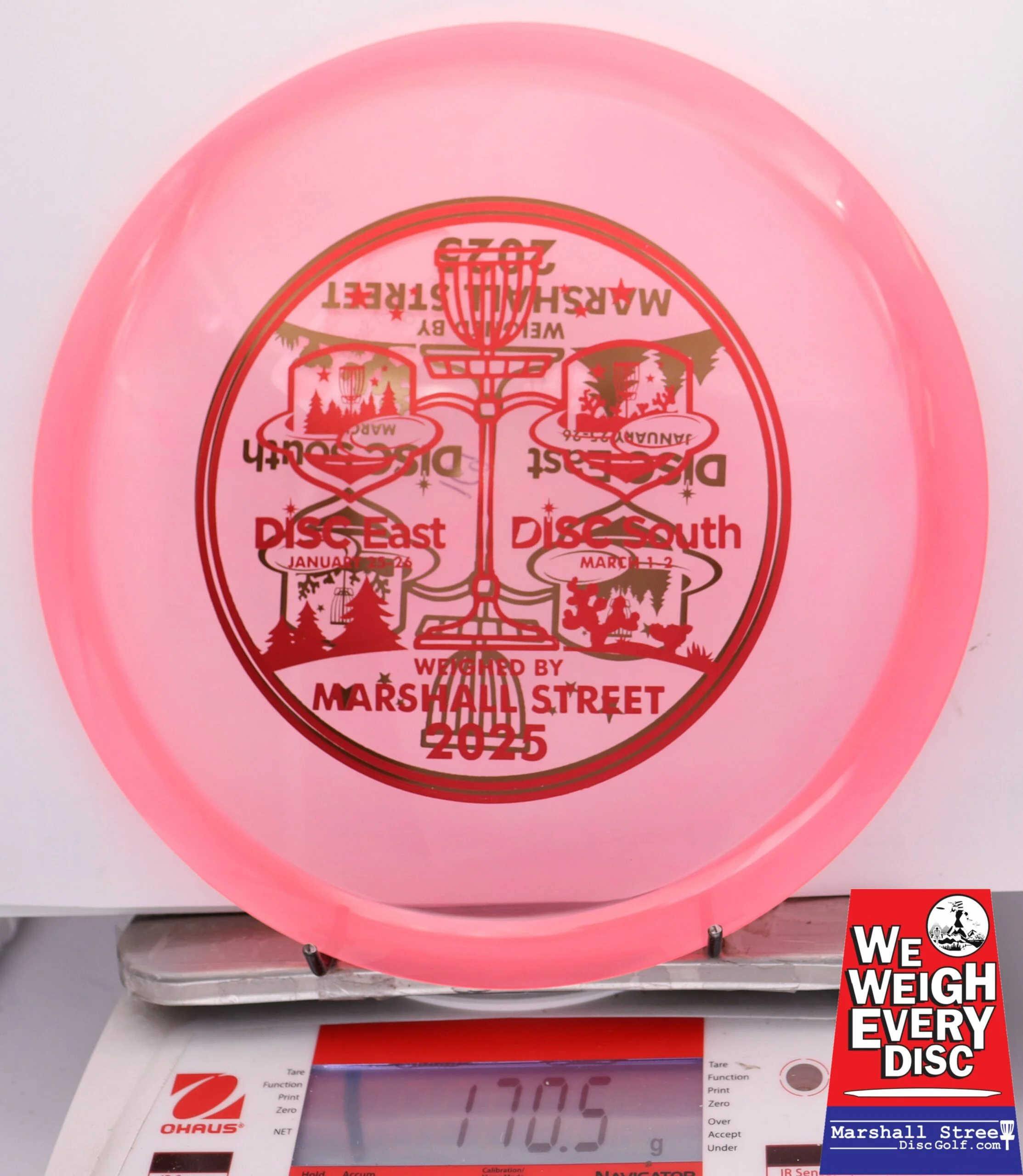 247098 Champion Rollo, Disc Golf Expos 2025 - #17 Pink, 171