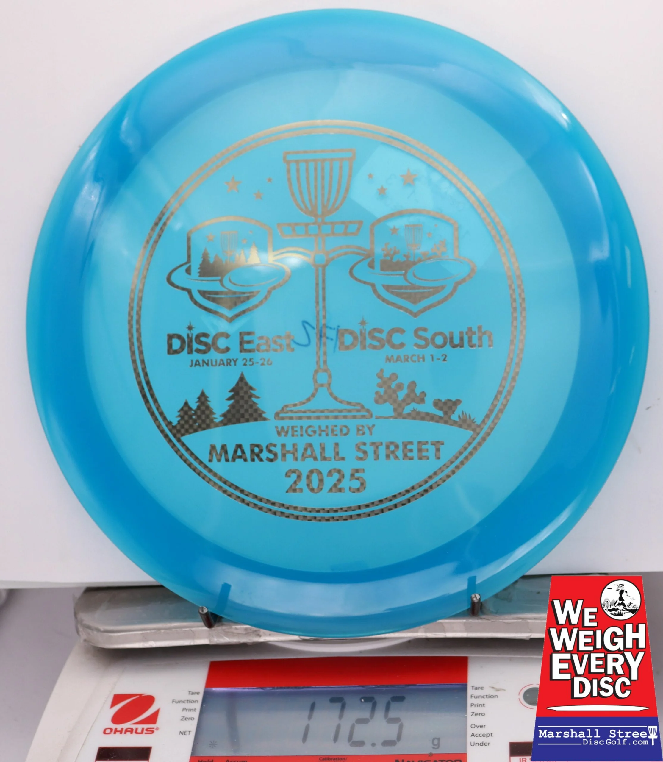 247103 Champion Wraith, Disc Golf Expos 2025 - #04 Blue, 173