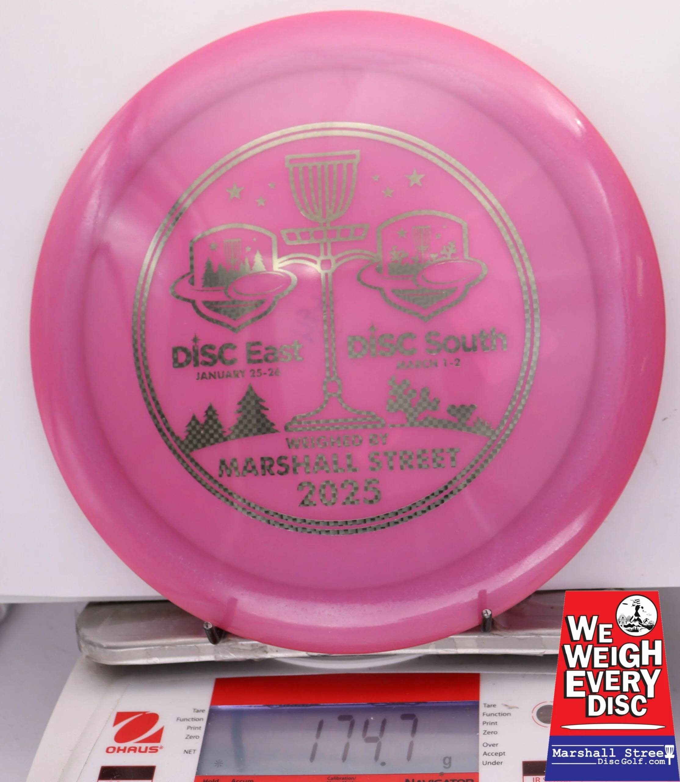 247108 Champion Wraith, Disc Golf Expos 2025 - #09 Pink, 175