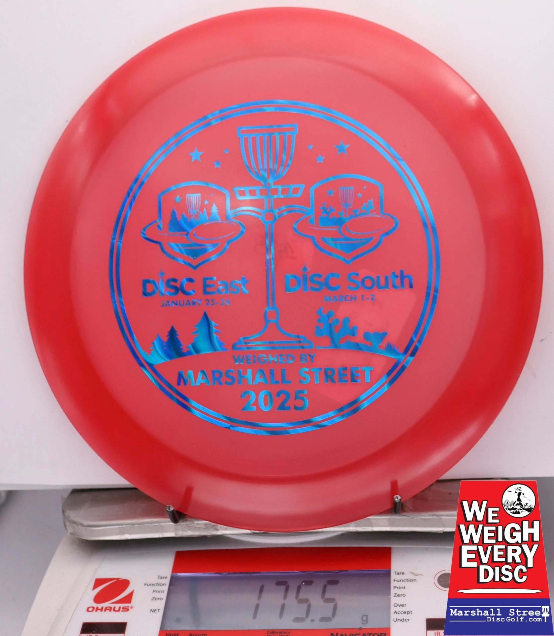 247110 Champion Wraith, Disc Golf Expos 2025 - #11 Red, 176