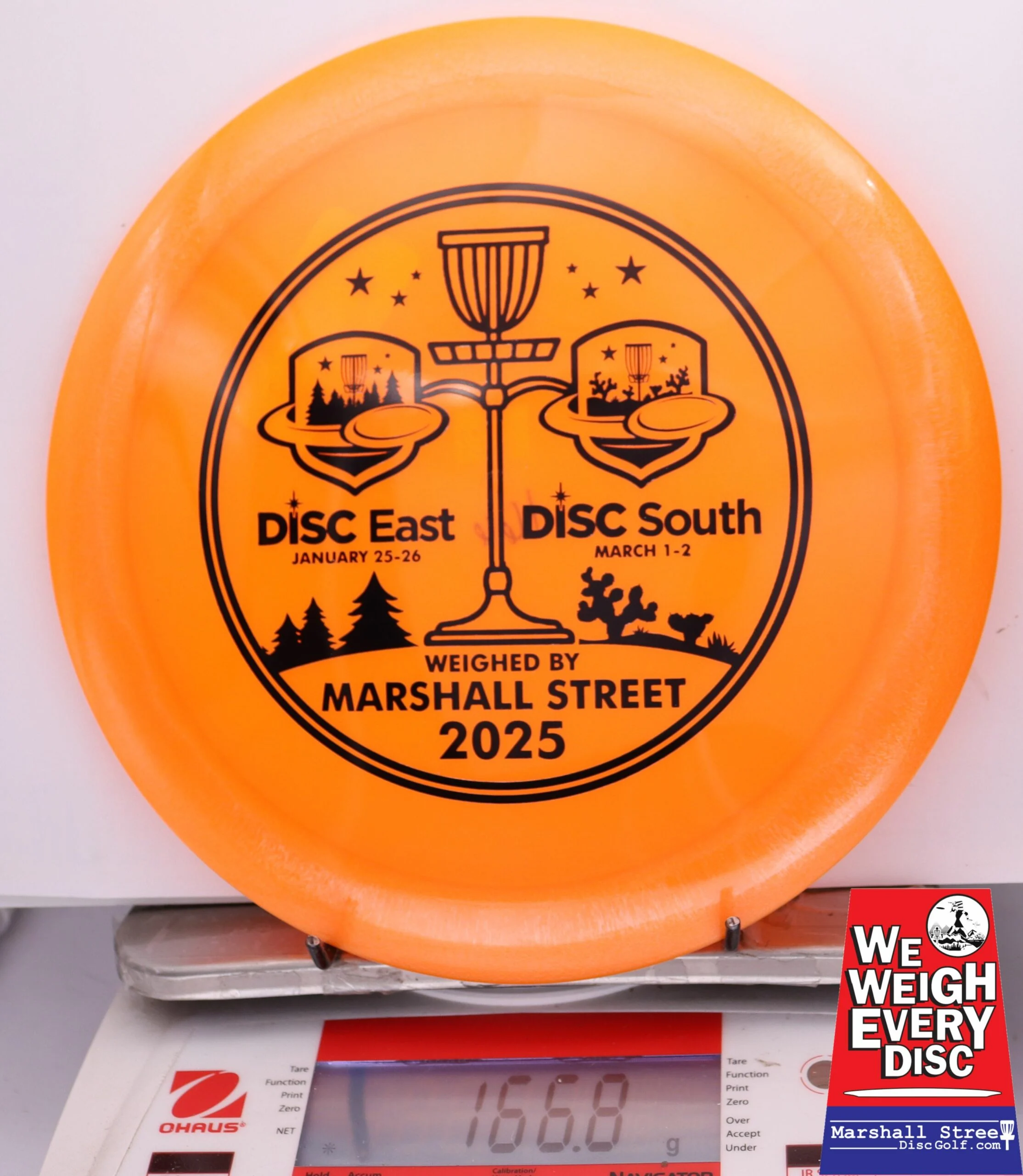 247111 Champion Wraith, Disc Golf Expos 2025 - #12 Orange, 167