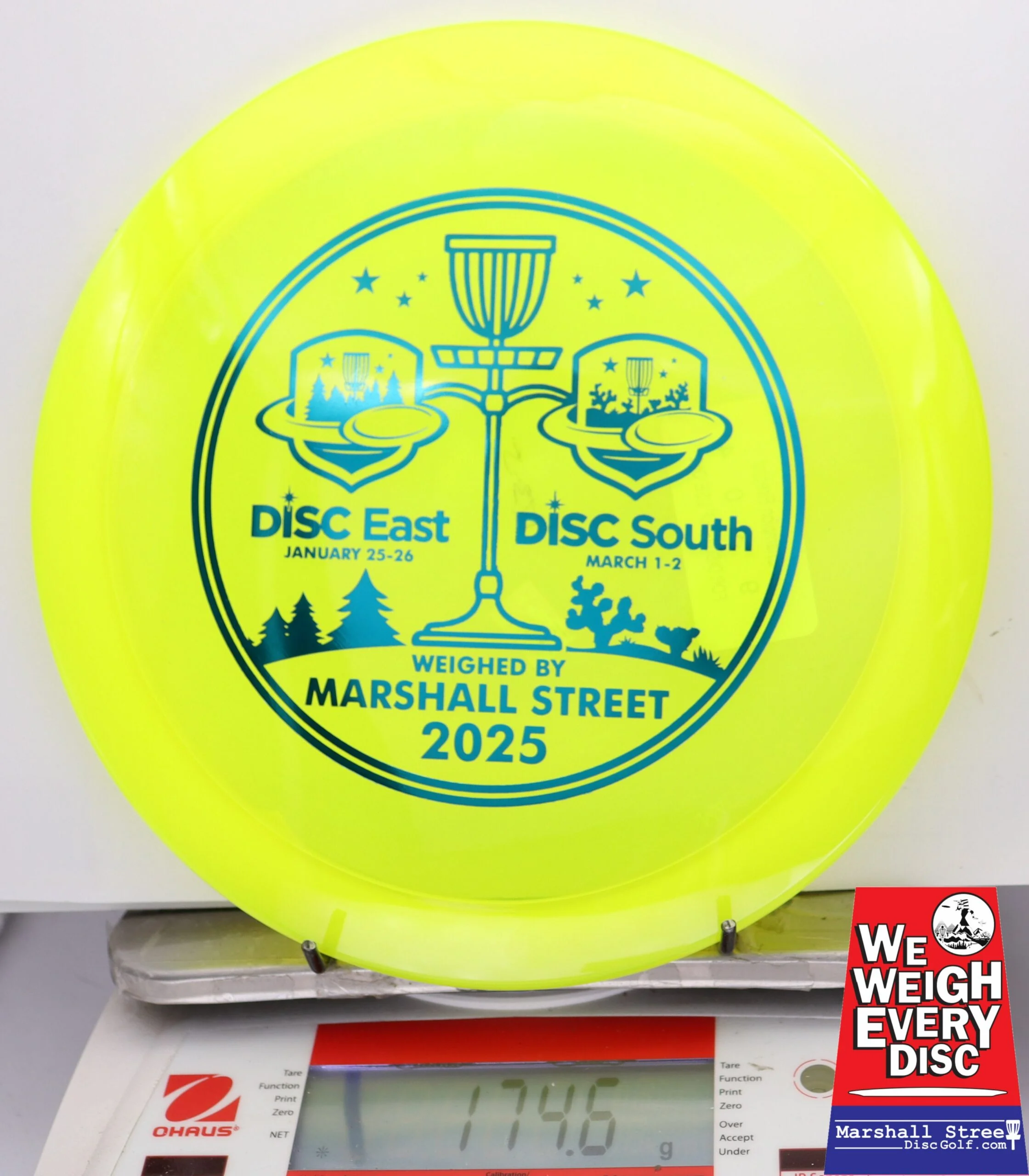 247123 Champion Firebird Disc Golf Expo 2025 - #07 NYellow, 175
