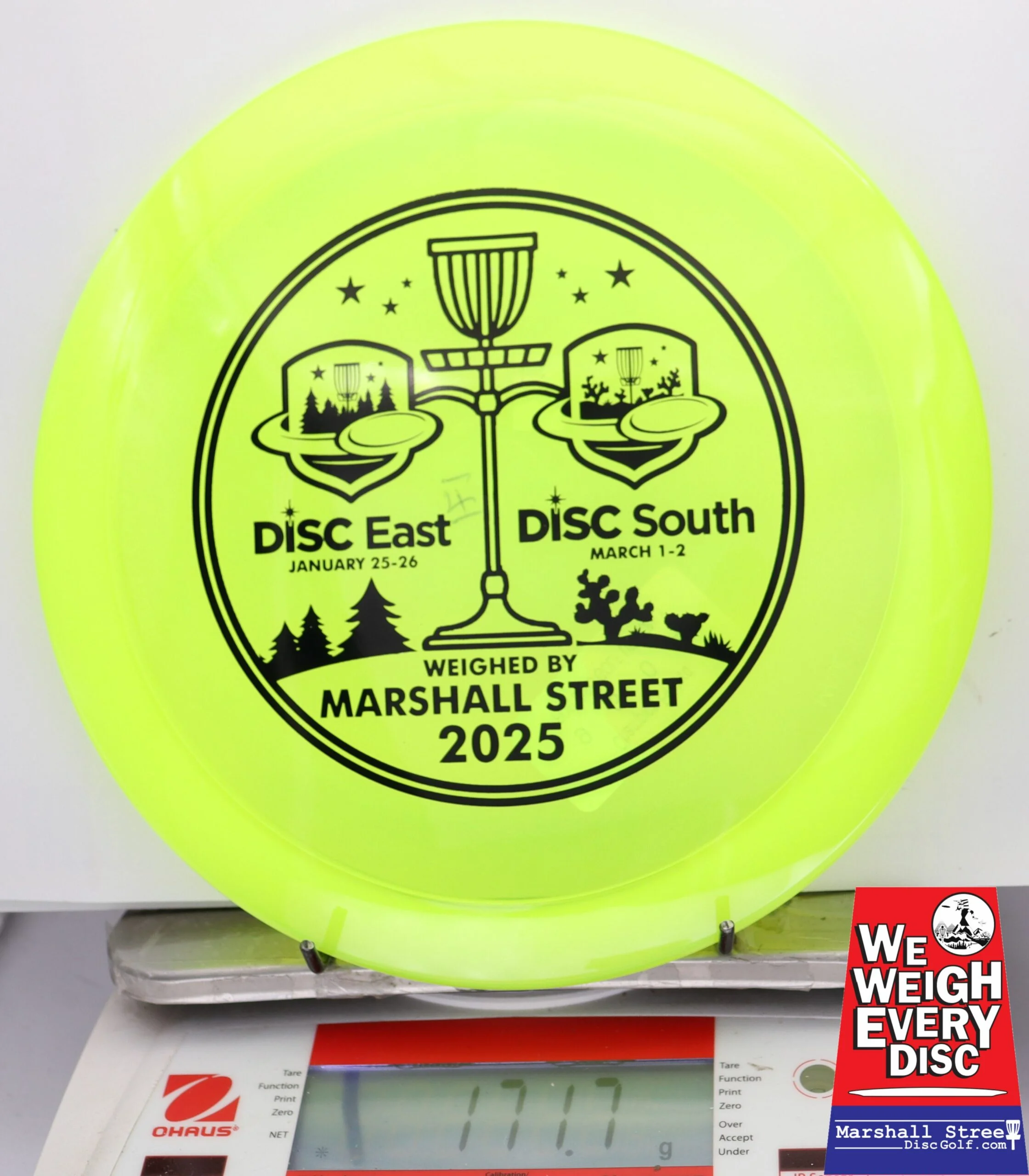 247127 Champion Firebird Disc Golf Expo 2025 - #11 NYellow, 172