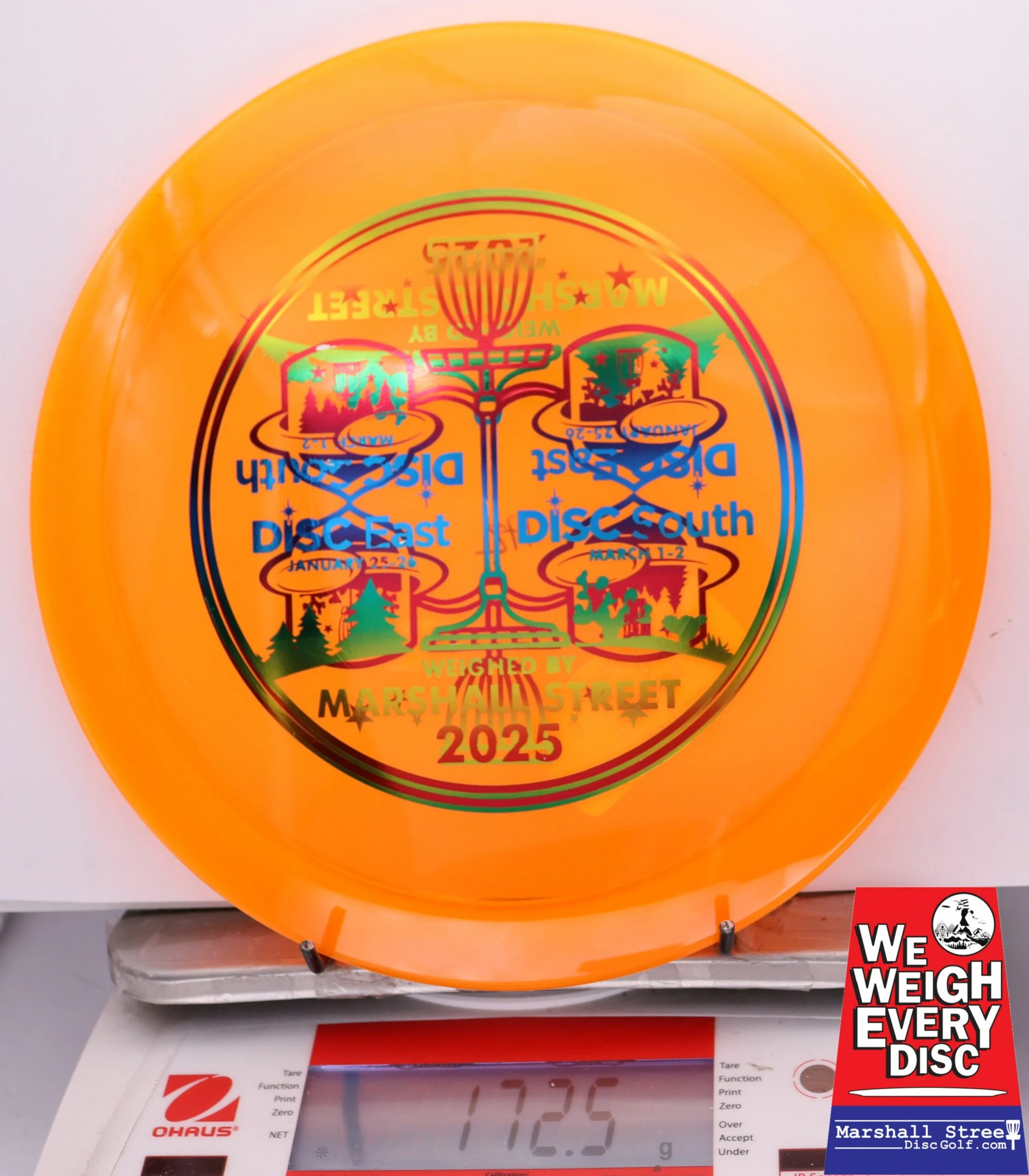 247133 Champion Firebird Disc Golf Expo 2025 - #17 Orange, 173