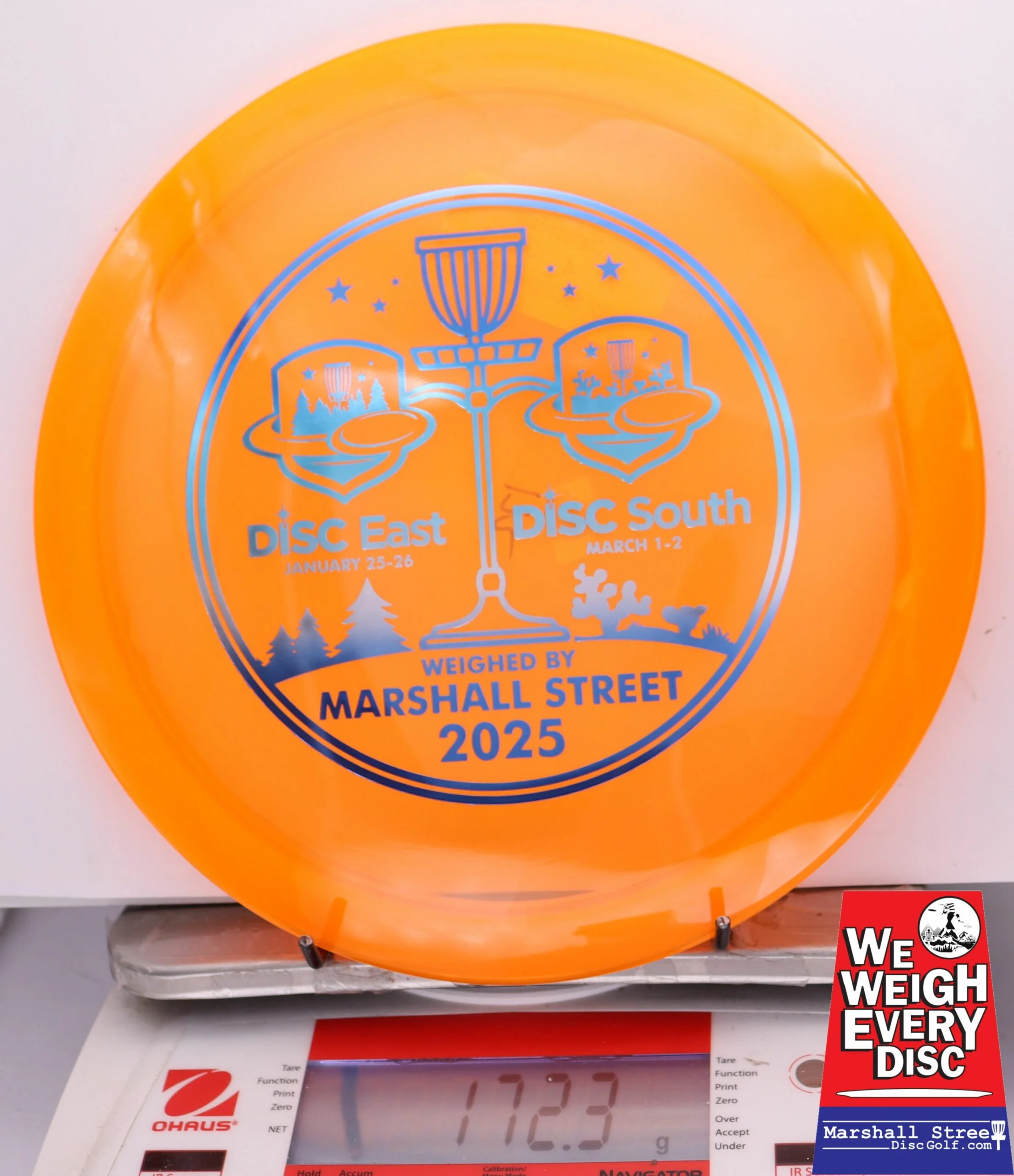 247146 Champion Eagle X, Disc Golf Expo 2025 - #10 Orange, 172