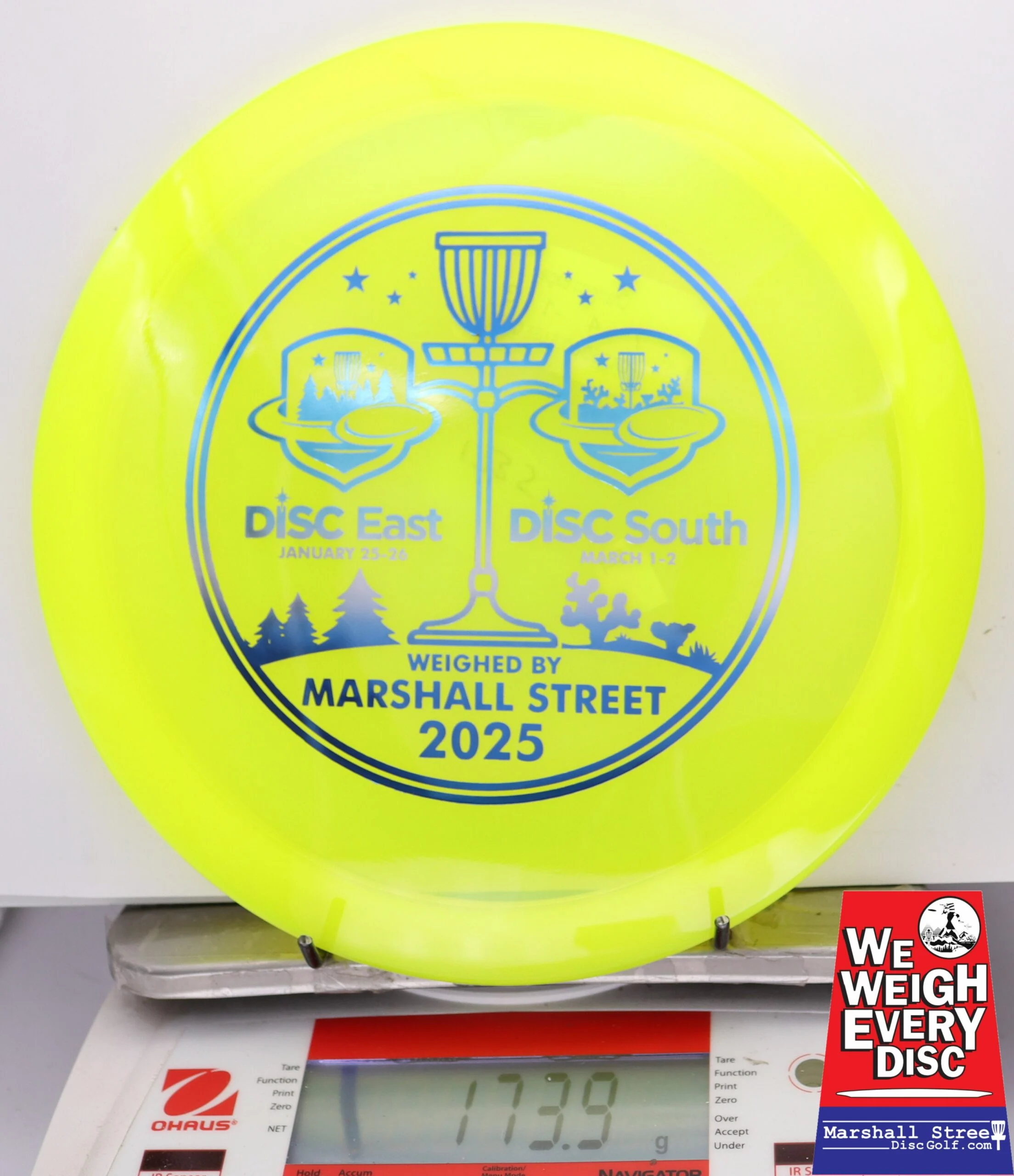 247147 Champion Eagle X, Disc Golf Expo 2025 - #11 NYellow, 174