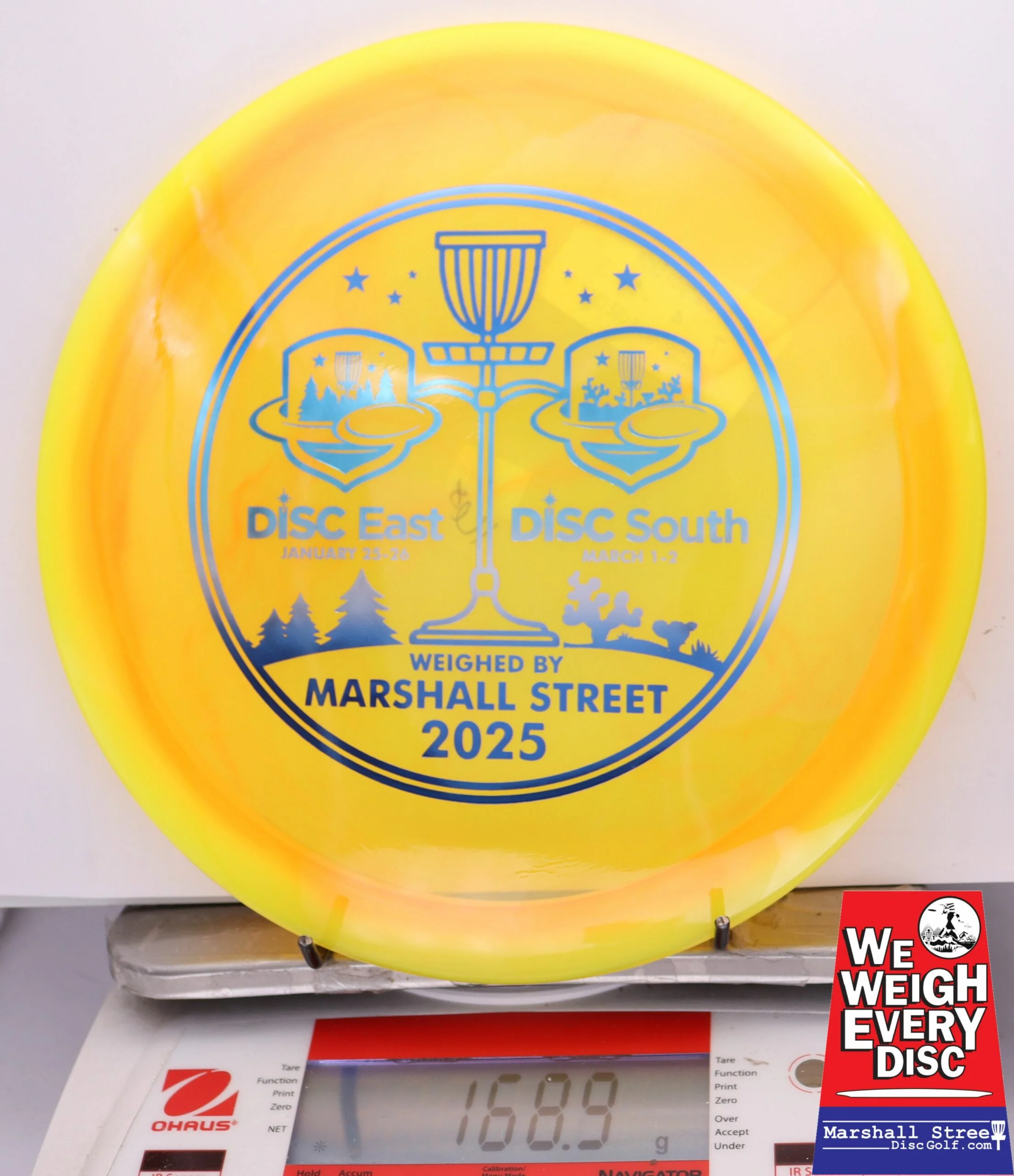 247148 Champion Eagle X, Disc Golf Expo 2025 - #12 NYellow, 169