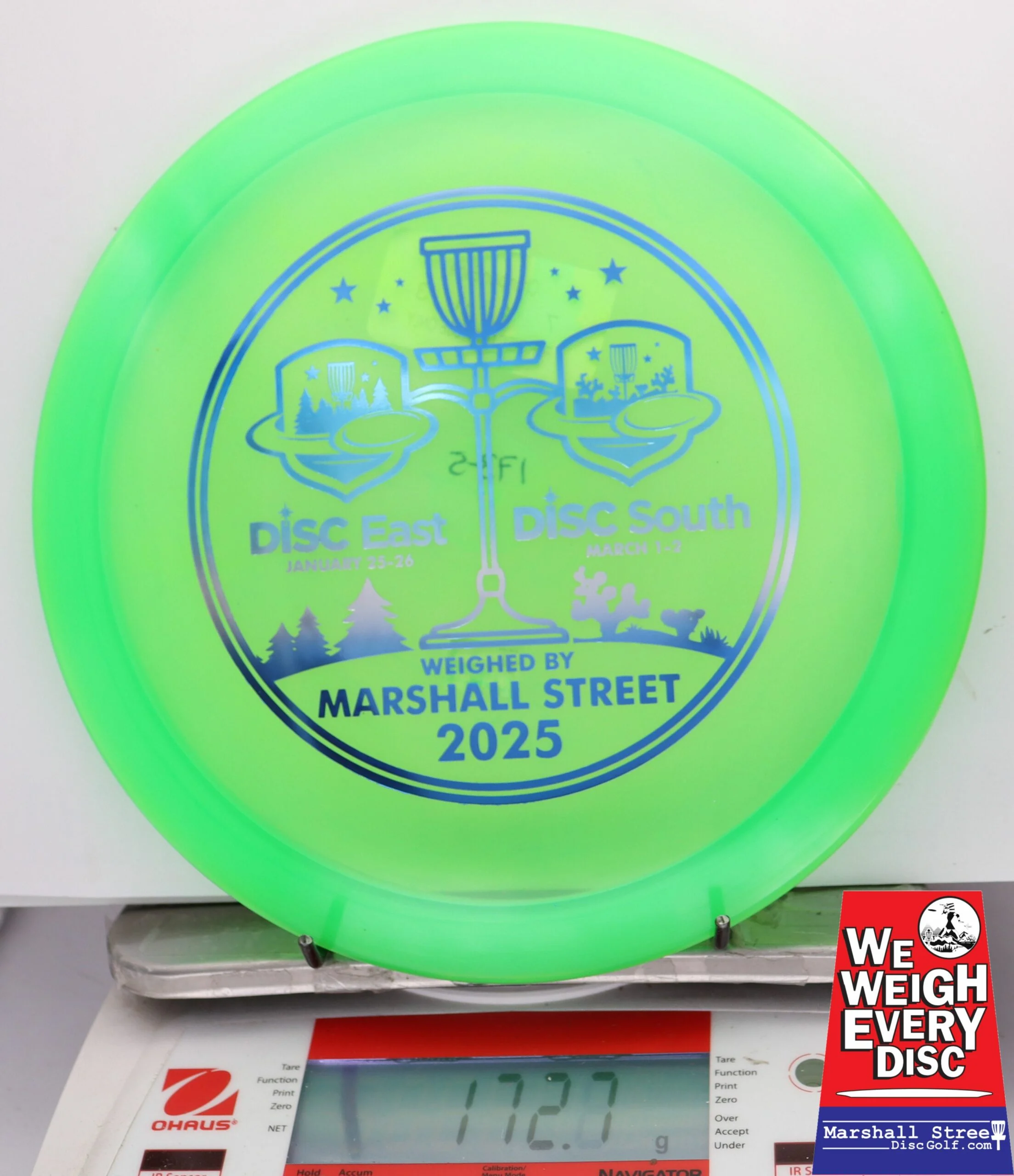 247151 Champion Eagle X, Disc Golf Expo 2025 - #15 Green, 173