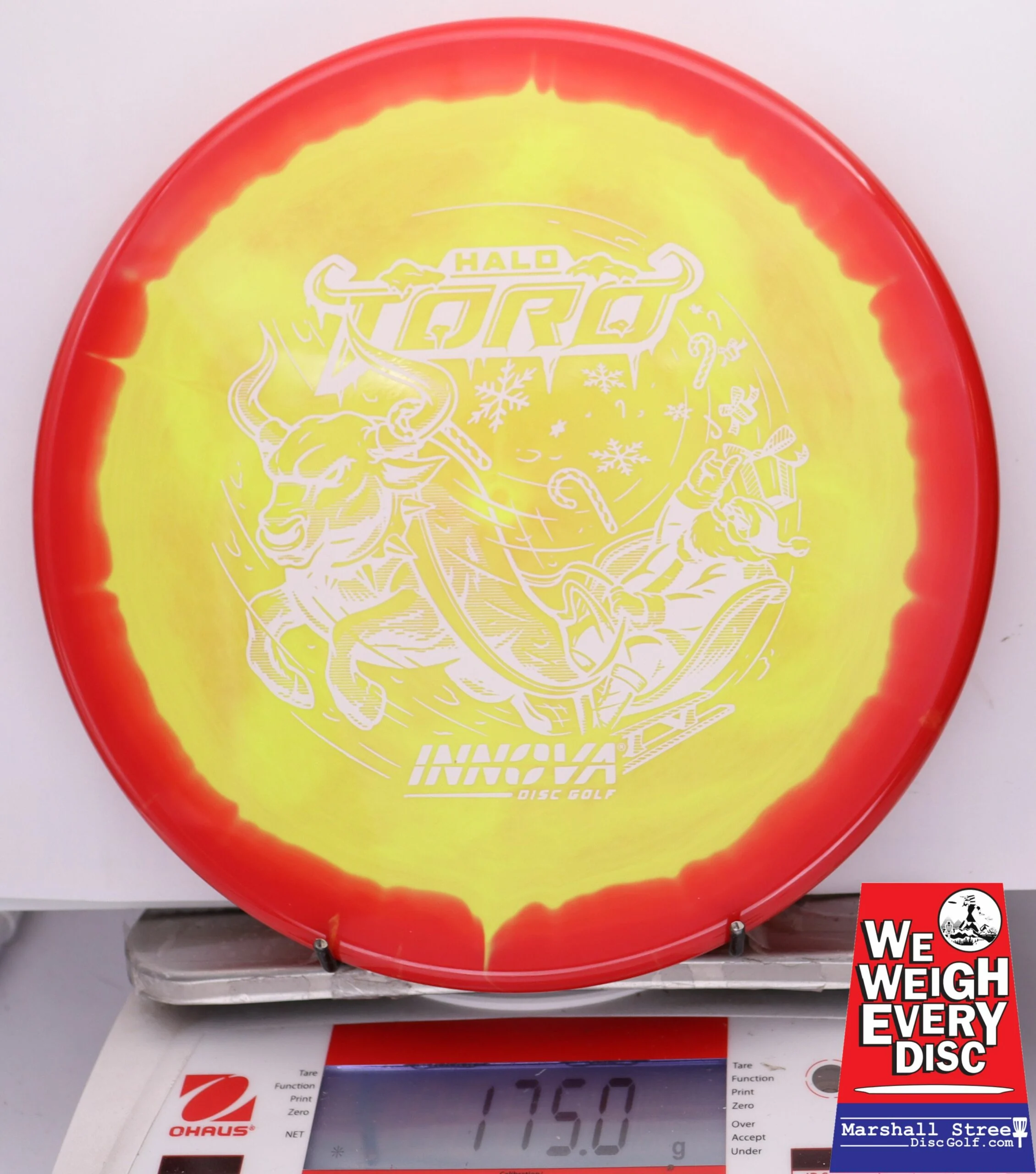 247705 Halo Star Toro, Calvin Heimburg - 2024 Holiday Edition - #12 Red-Yellow, 175