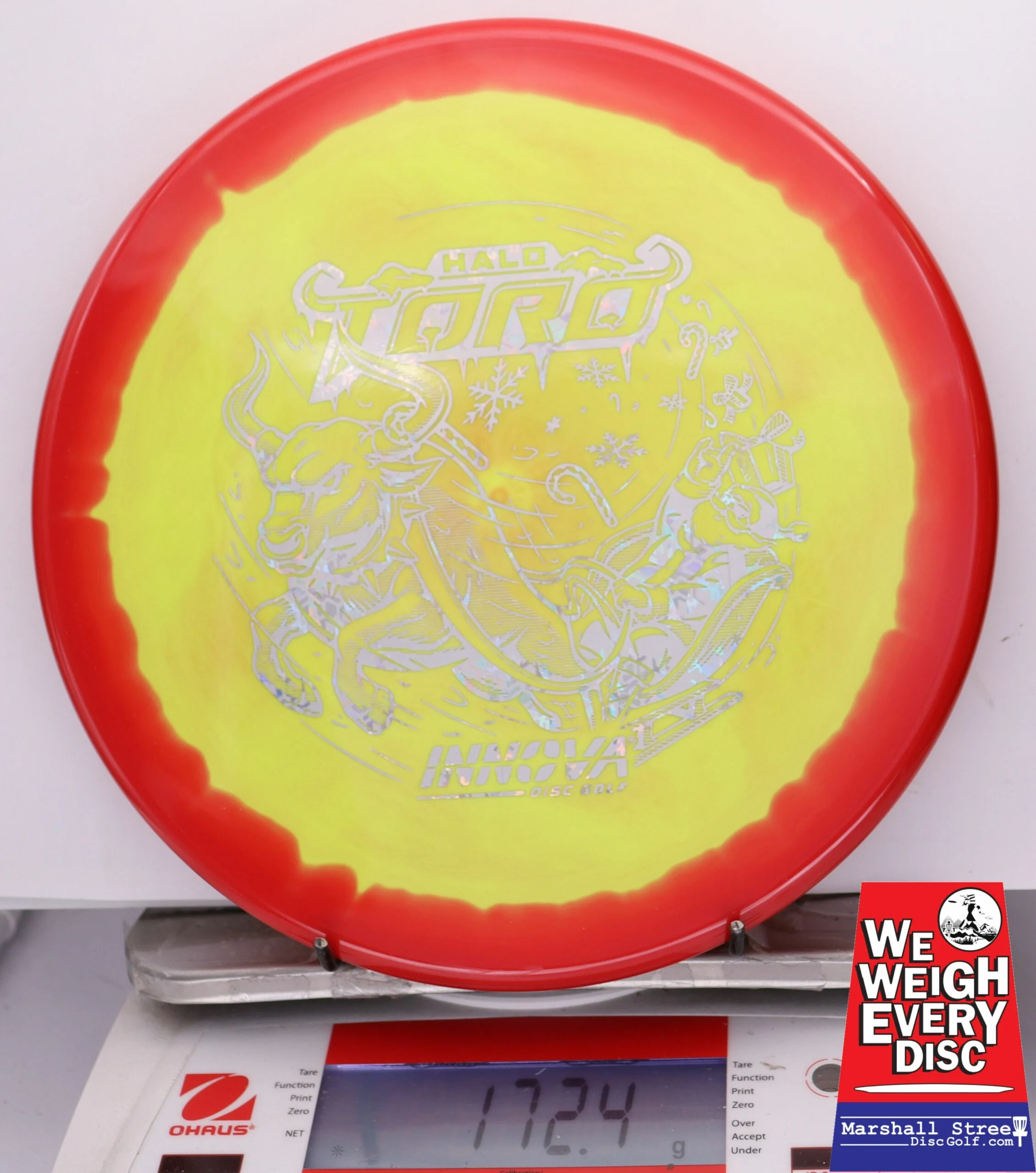 247706 Halo Star Toro, Calvin Heimburg - 2024 Holiday Edition - #13 Red-Yellow, 172