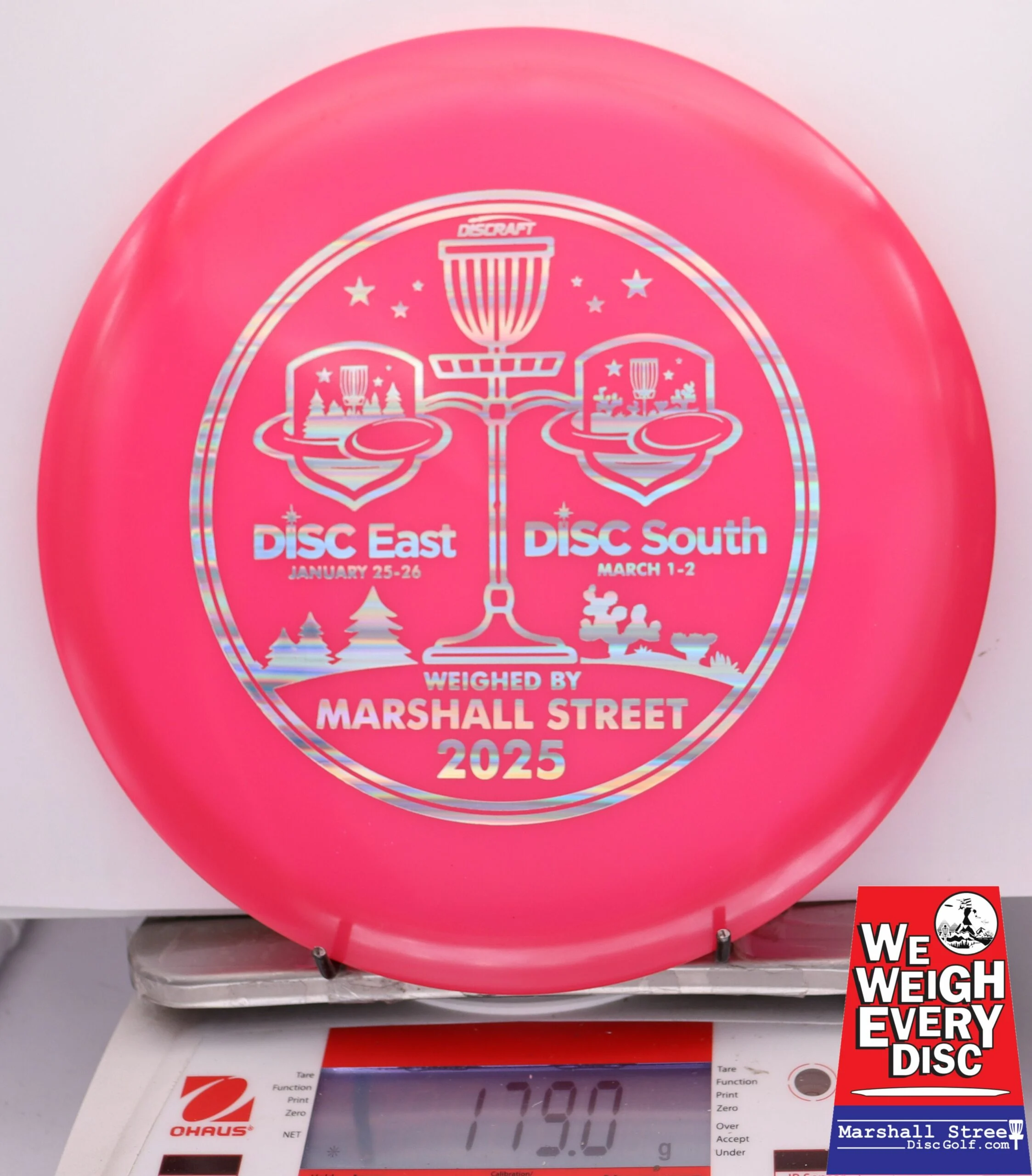 248004 Z Glow Buzzz - Disc Golf Expos 2025 - #04 PinkGlow, 179